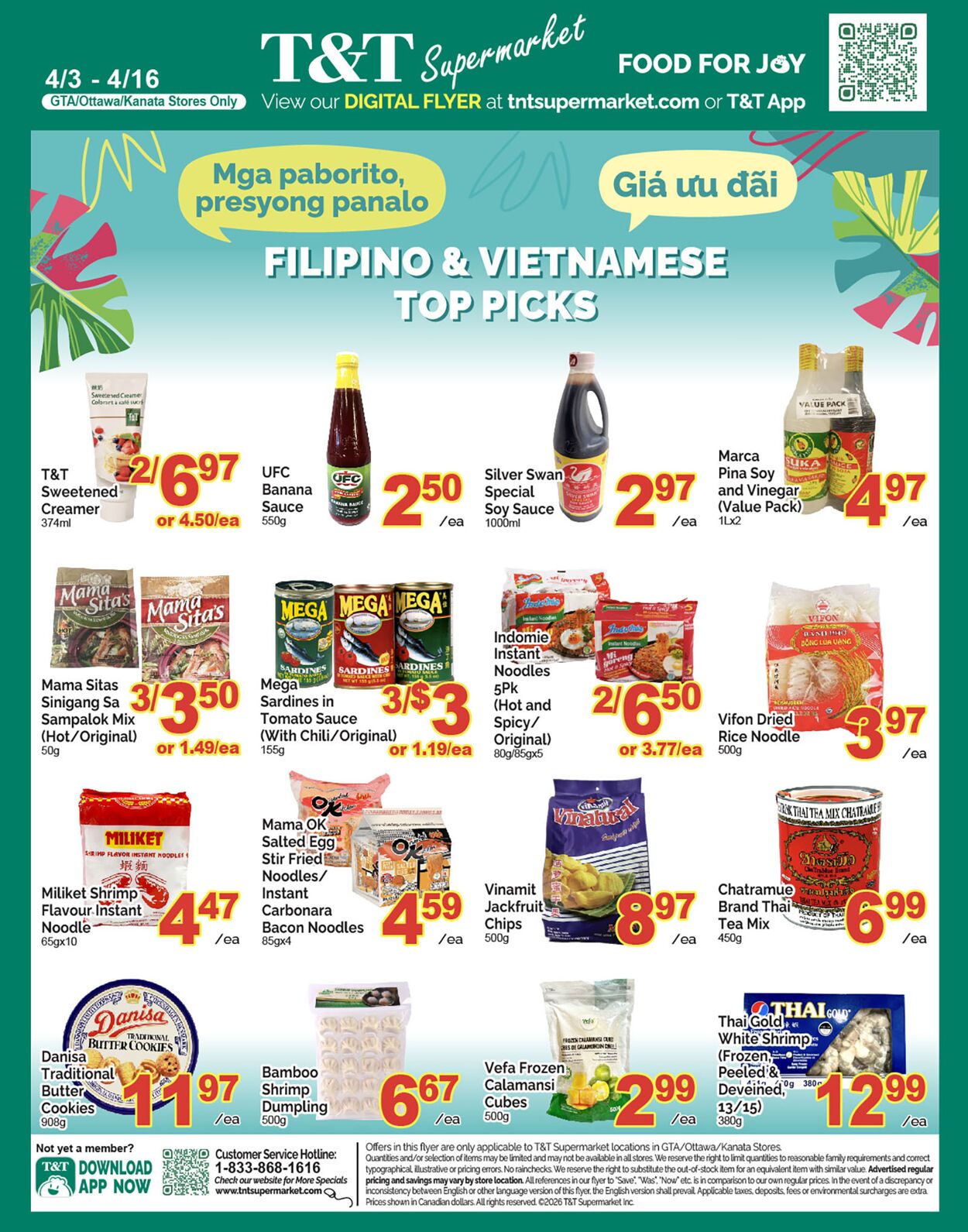 Circulaire T&T Supermarket 10.04.2026 - 16.04.2026