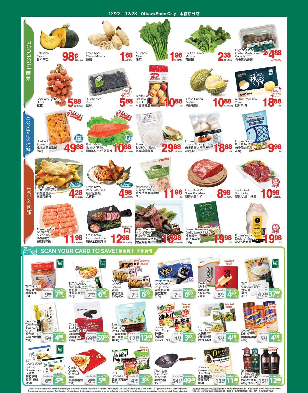 Circulaire T&T Supermarket 22.12.2023 - 28.12.2023