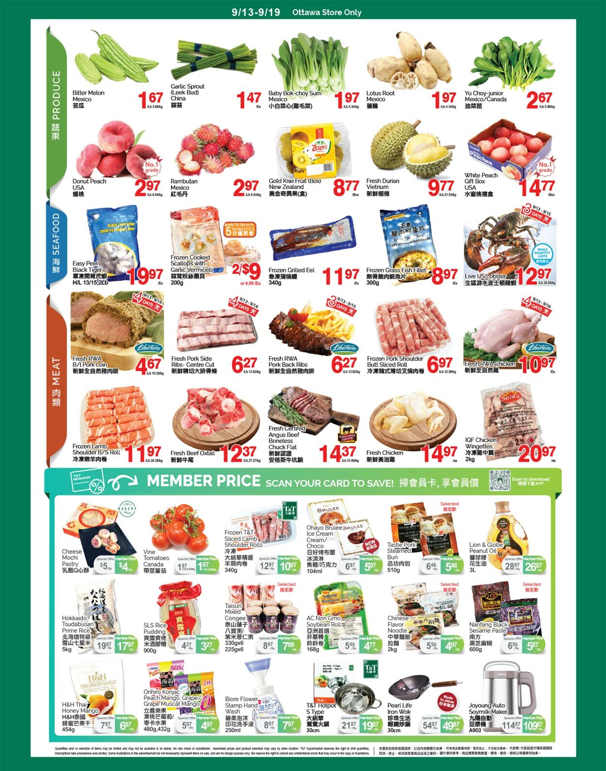 Circulaire T&T Supermarket 13.09.2024 - 19.09.2024