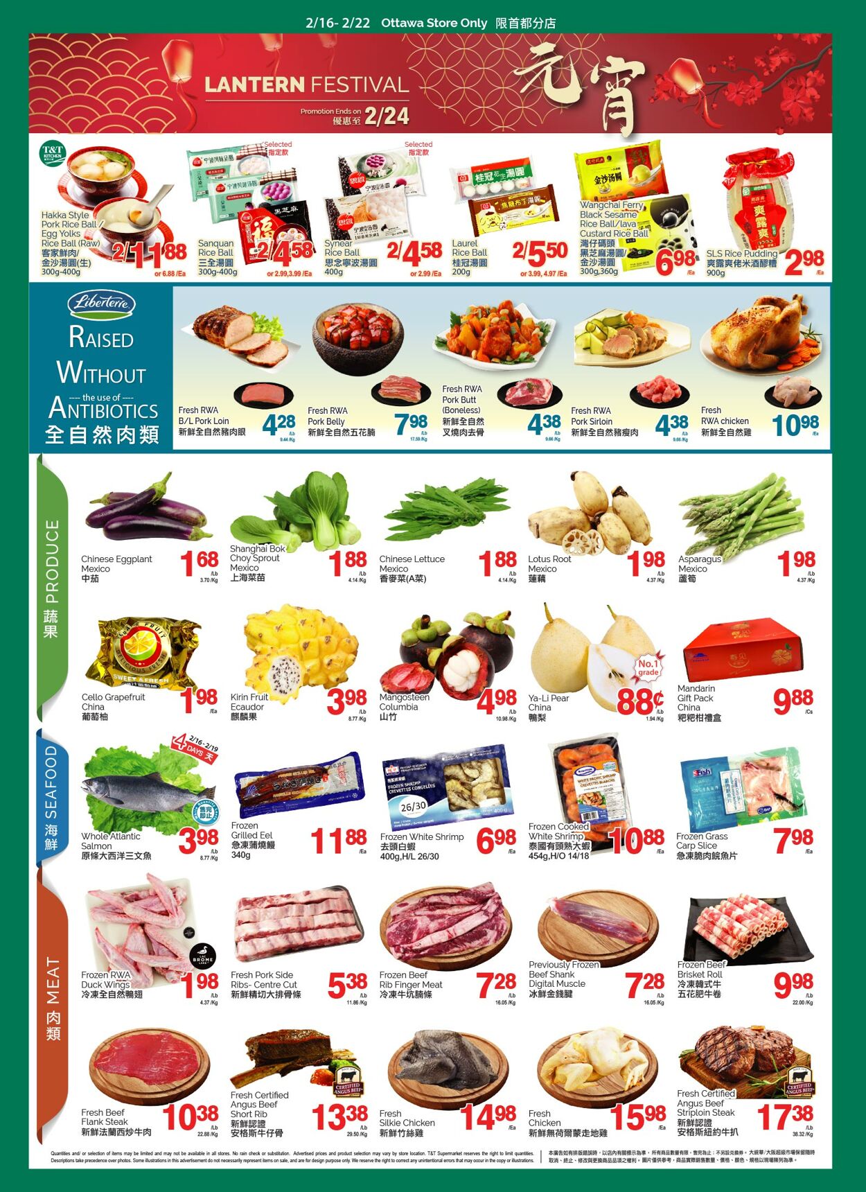 Circulaire T&T Supermarket 16.02.2024 - 22.02.2024