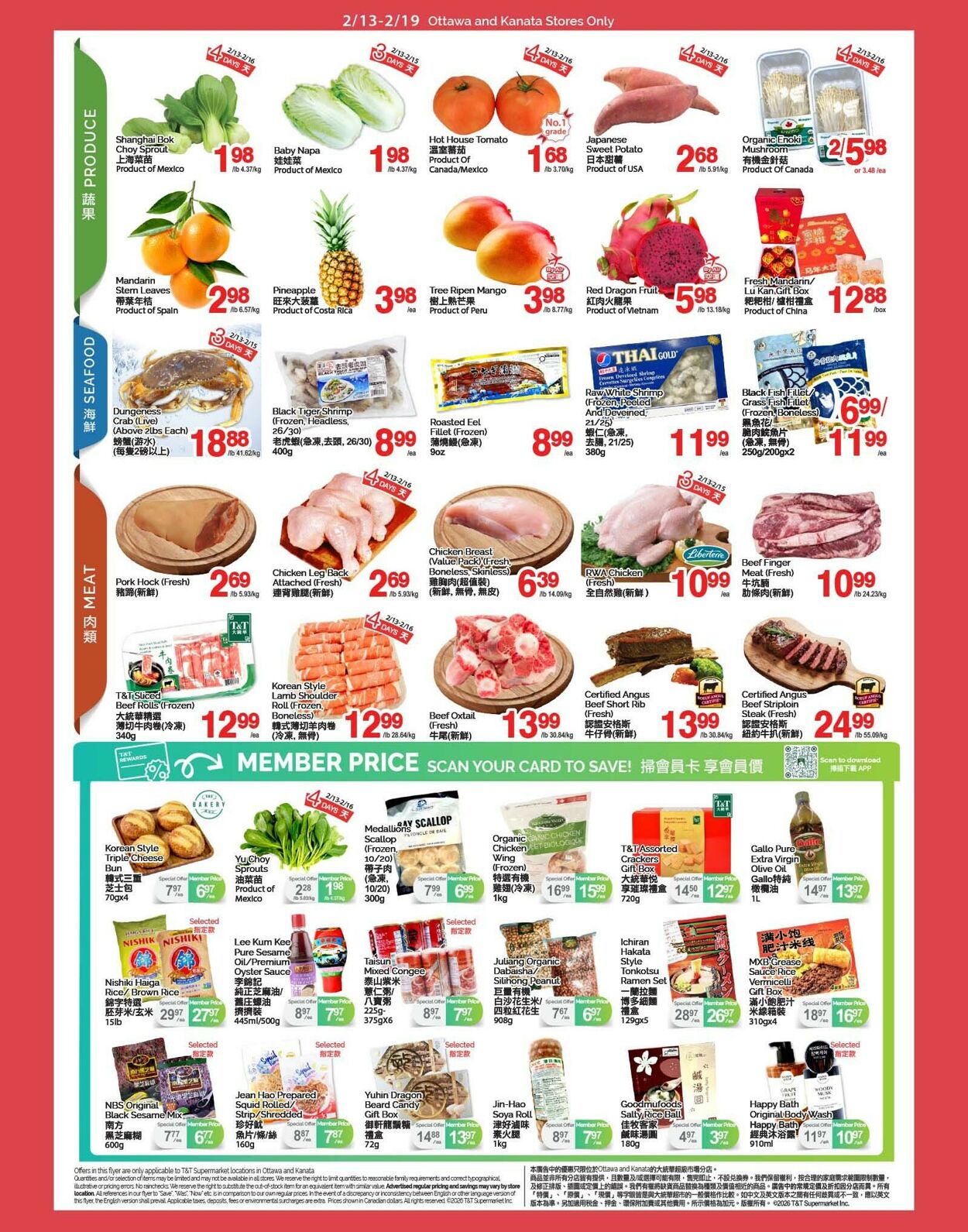 Circulaire T&T Supermarket 13.02.2026 - 19.02.2026