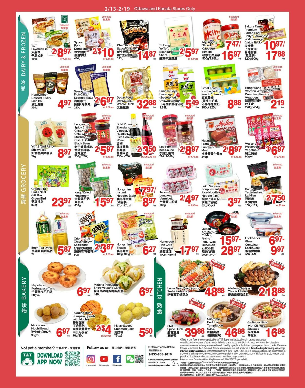 Circulaire T&T Supermarket 13.02.2026 - 19.02.2026