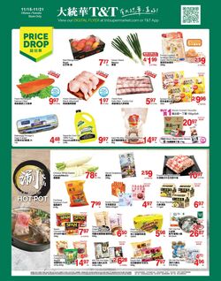 Circulaire T&T Supermarket 10.10.2024 - 21.11.2024