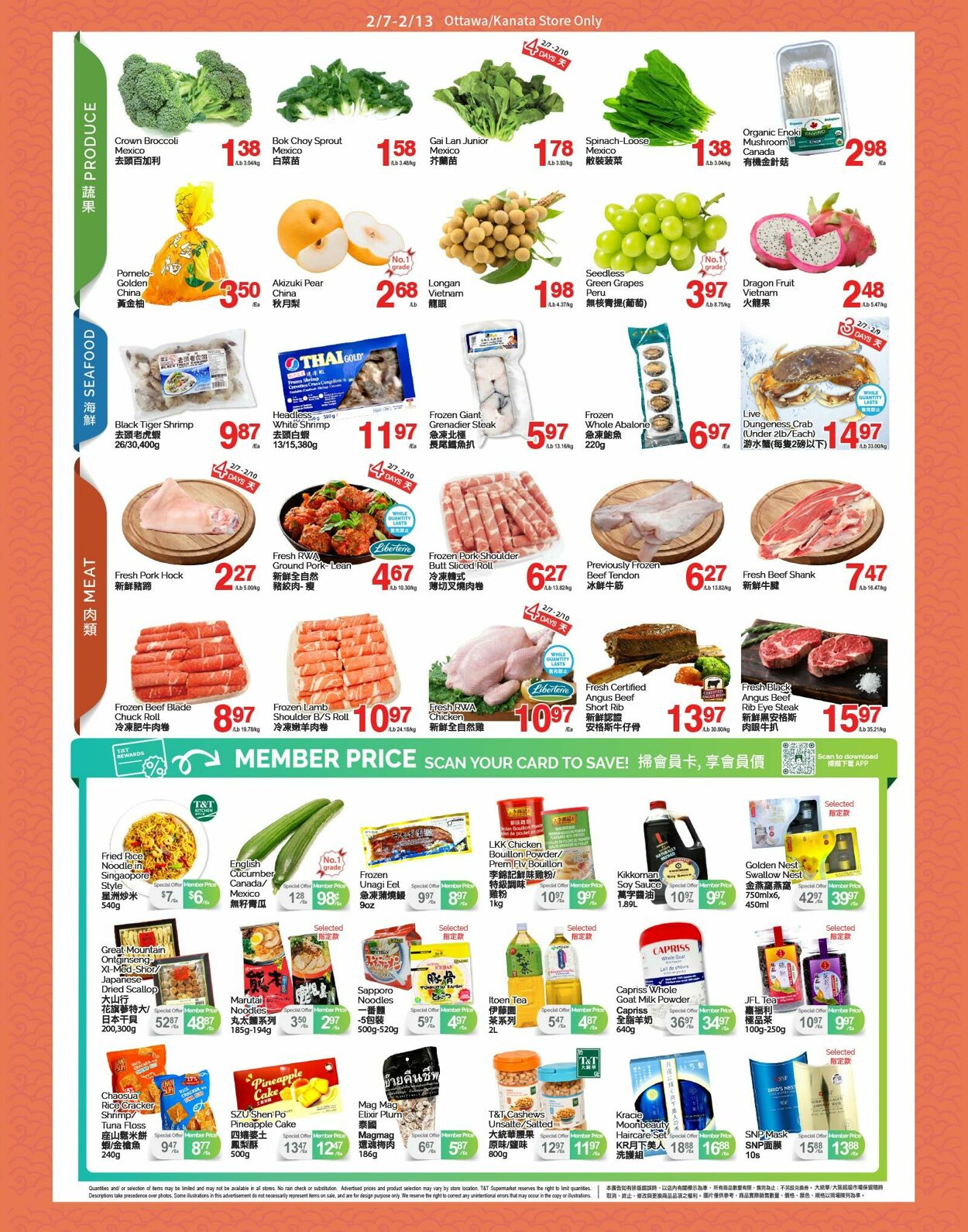 Circulaire T&T Supermarket 07.02.2025 - 13.02.2025