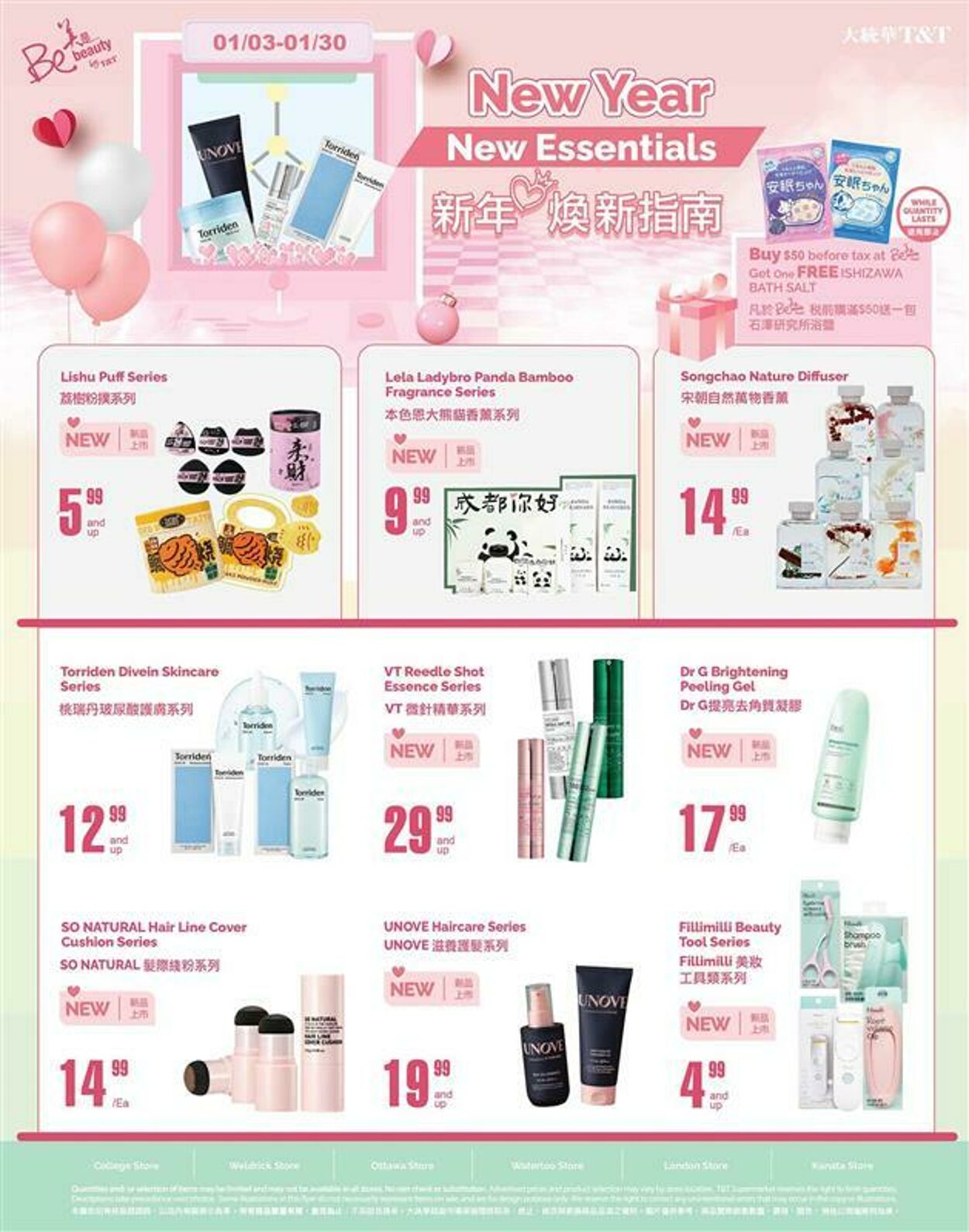 Circulaire T&T Supermarket 24.01.2025 - 30.01.2025