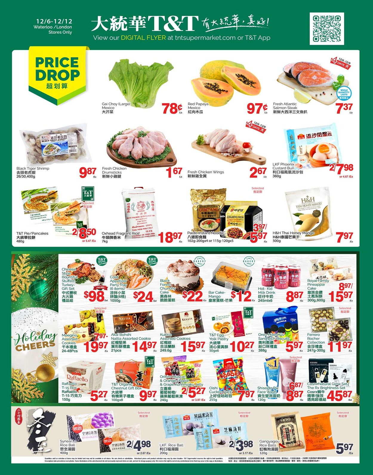 Circulaire T&T Supermarket 06.12.2024 - 12.12.2024