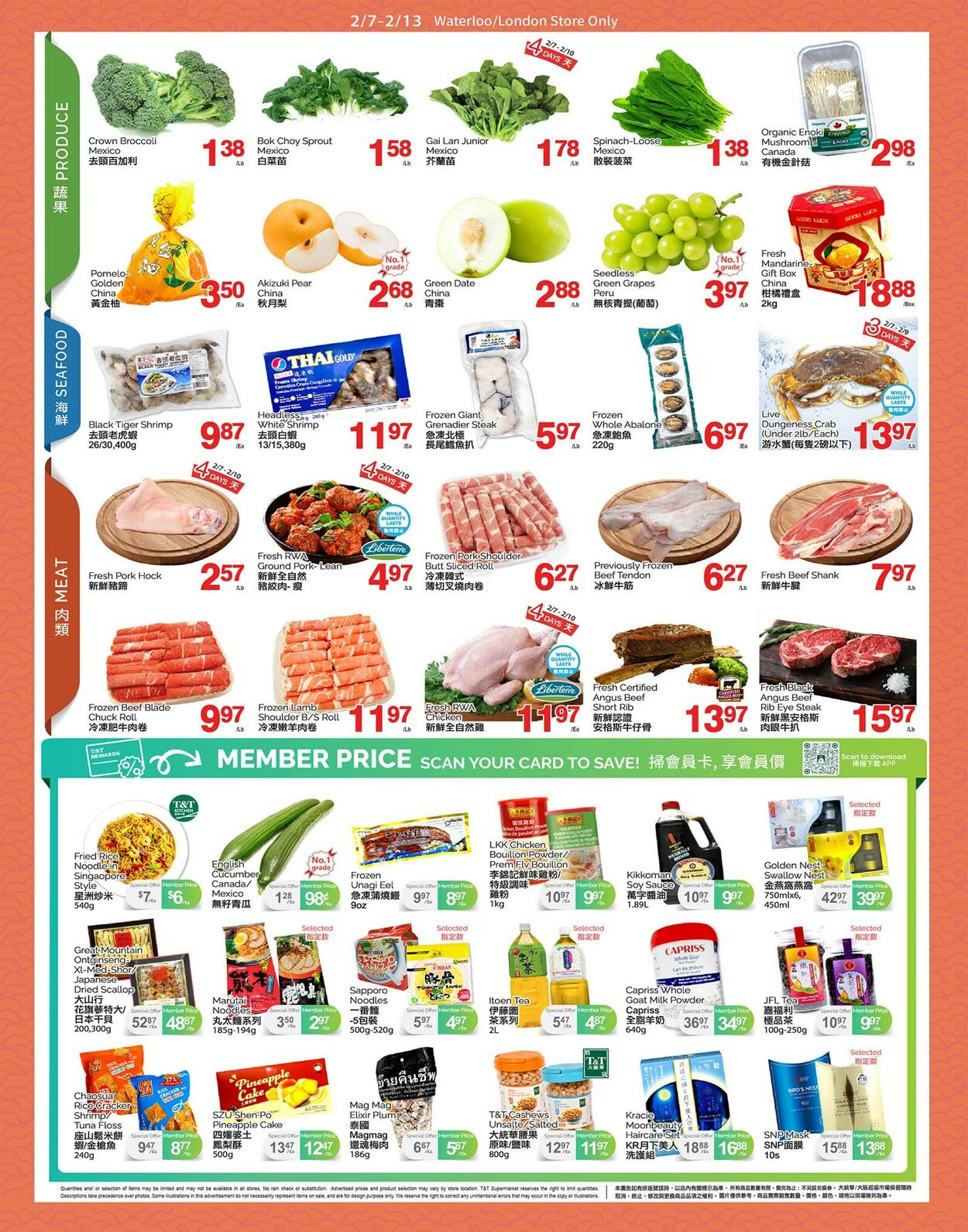 Circulaire T&T Supermarket 07.02.2025 - 13.02.2025