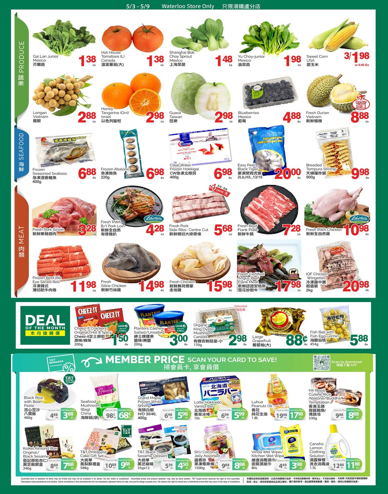 Circulaire T&T Supermarket 03.05.2024 - 09.05.2024