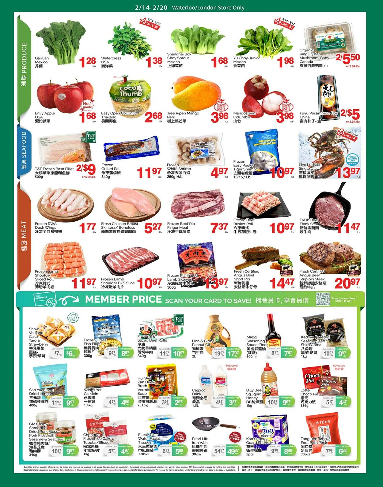 Circulaire T&T Supermarket 14.02.2025 - 20.02.2025