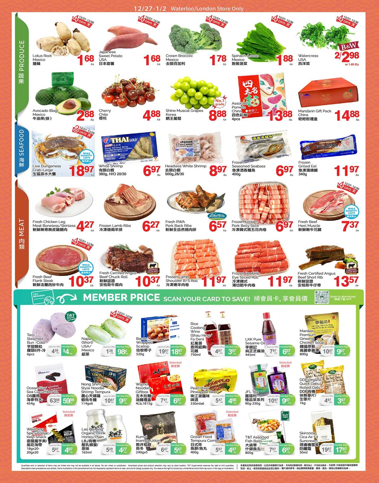 Circulaire T&T Supermarket 27.12.2024 - 02.01.2025