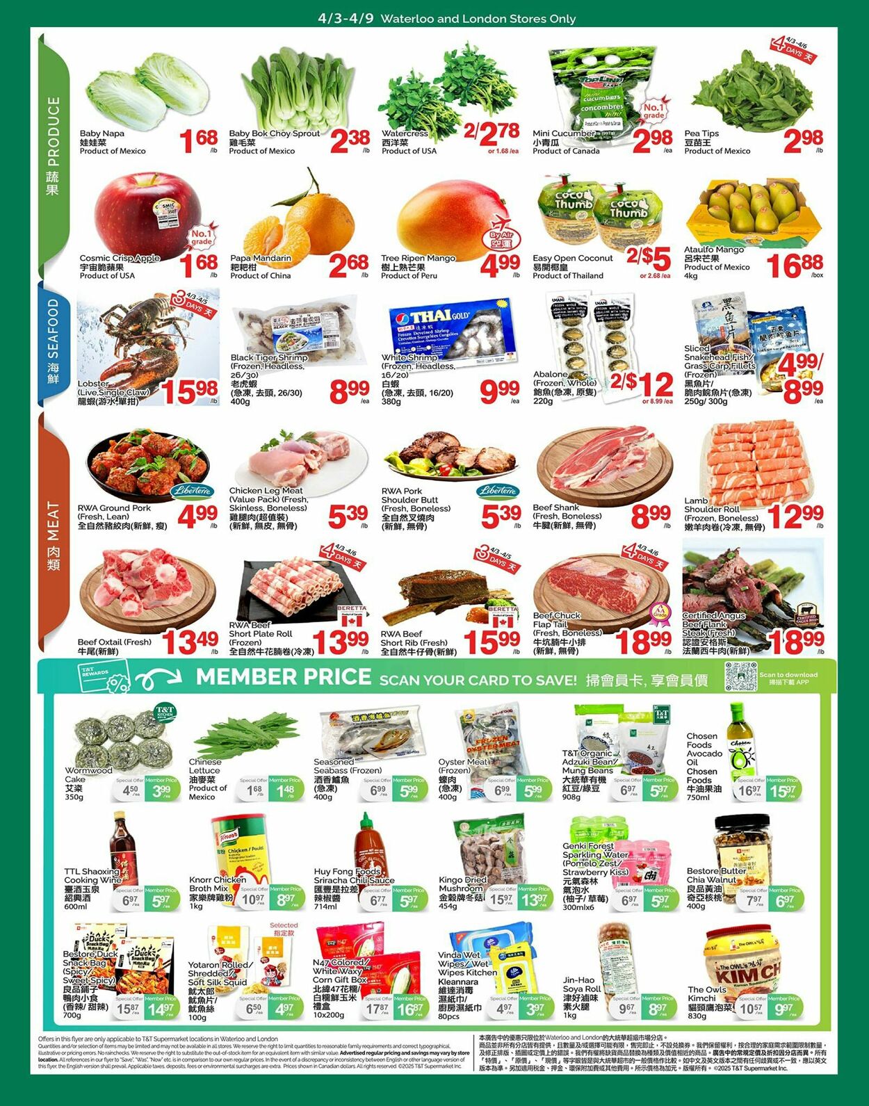 Circulaire T&T Supermarket 03.04.2026 - 09.04.2026