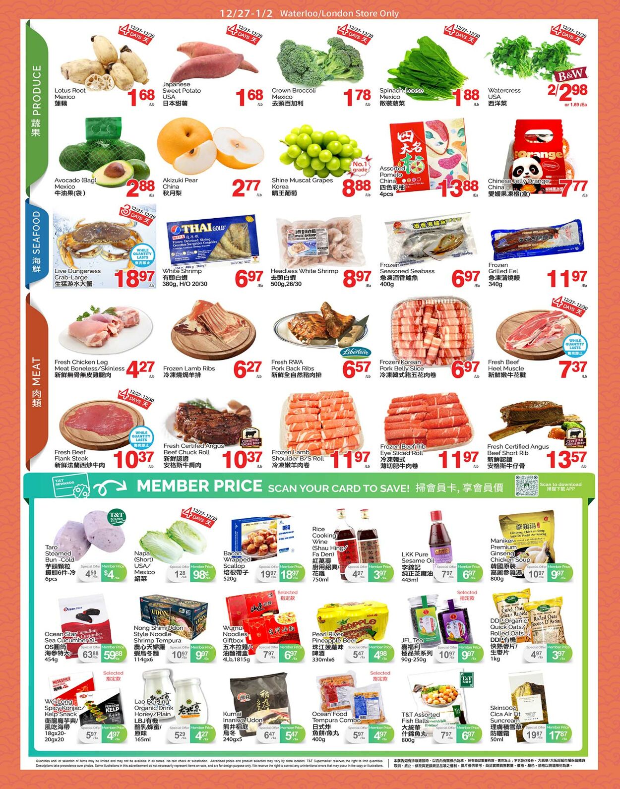 Circulaire T&T Supermarket 27.12.2024 - 02.01.2025