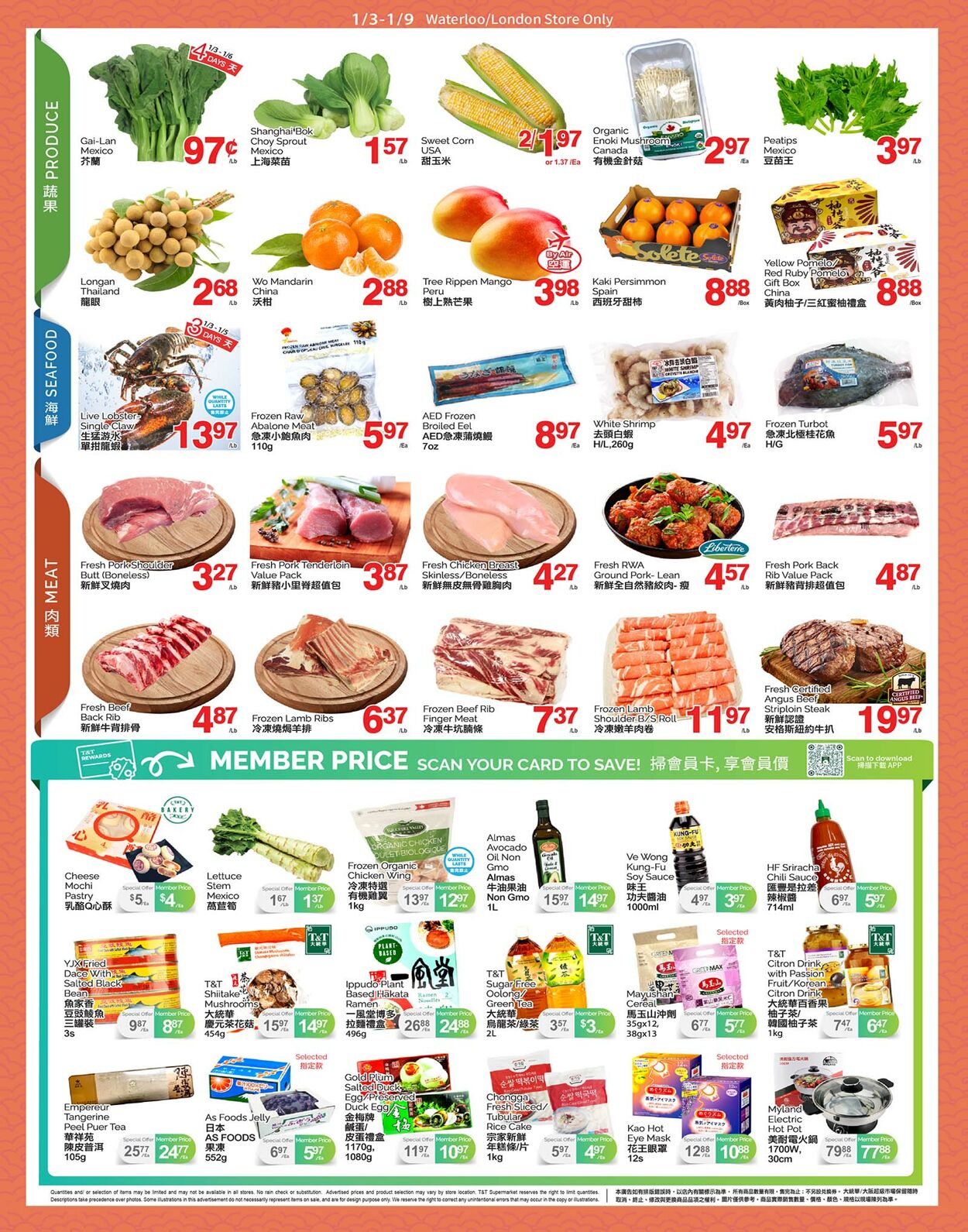 Circulaire T&T Supermarket 03.01.2025 - 09.01.2025