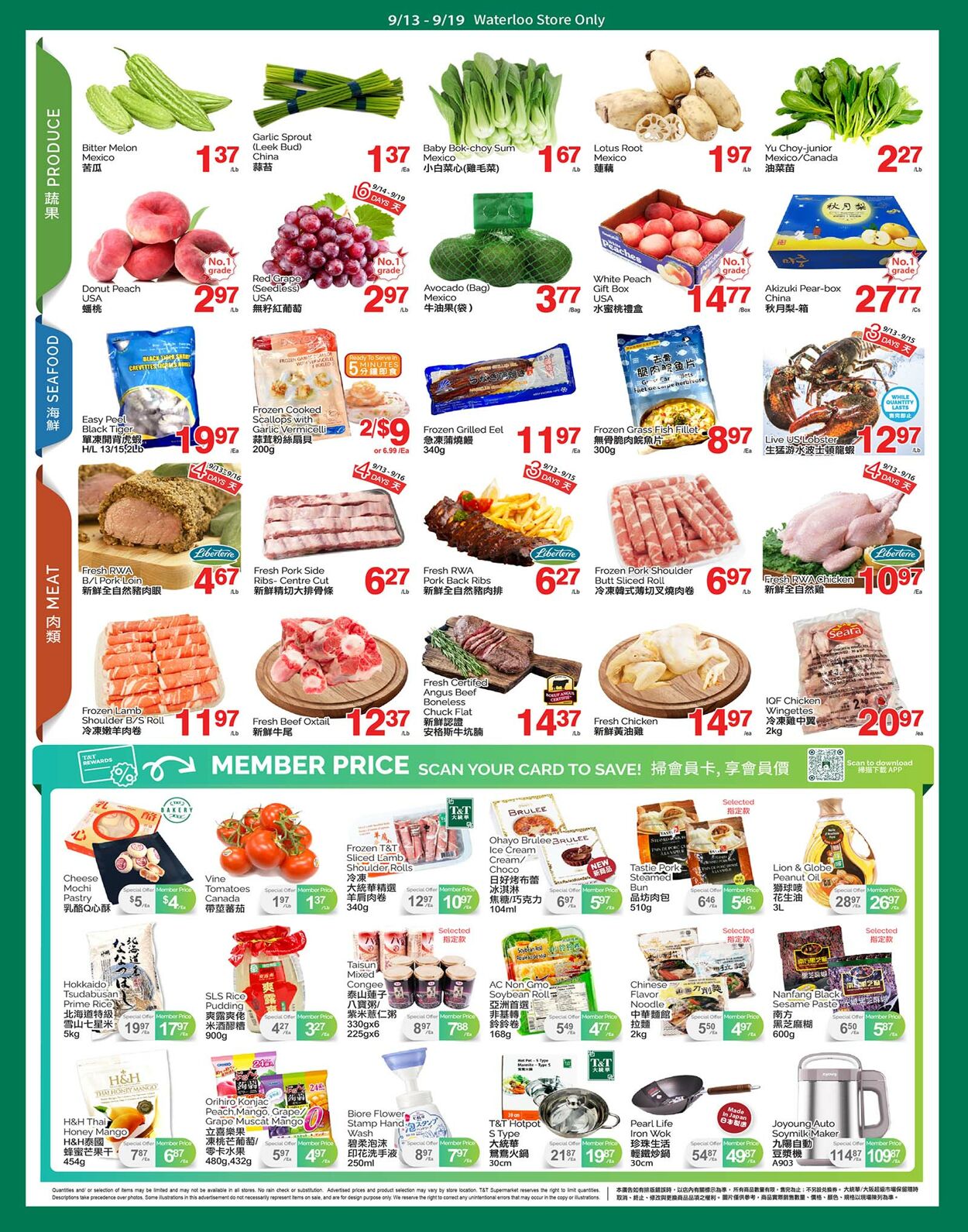 Circulaire T&T Supermarket 13.09.2024 - 19.09.2024