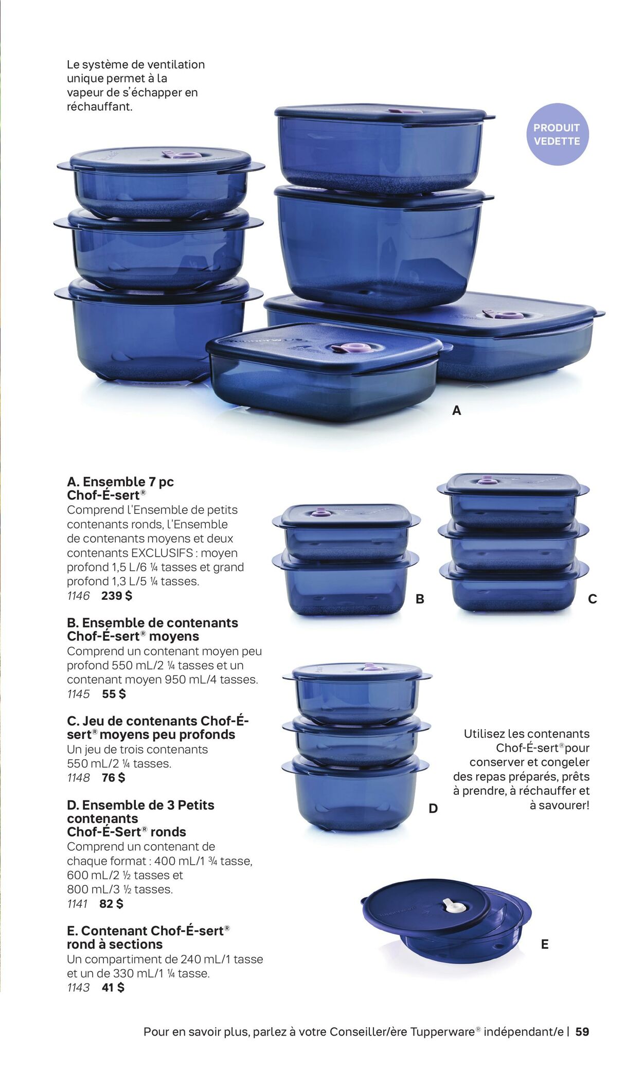 Circulaire Tupperware 01.09.2023 - 31.12.2023