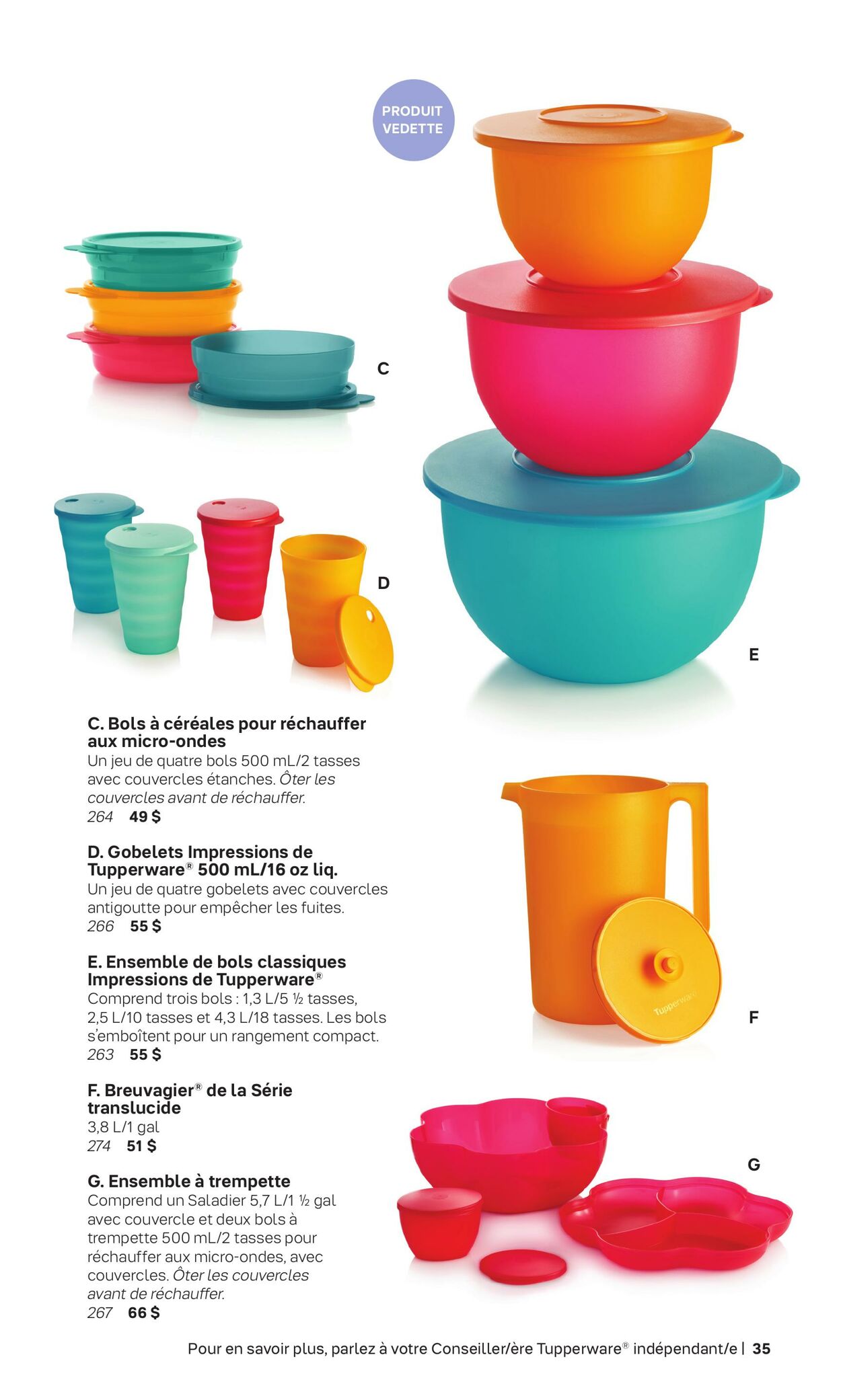 Circulaire Tupperware 01.09.2023 - 31.12.2023