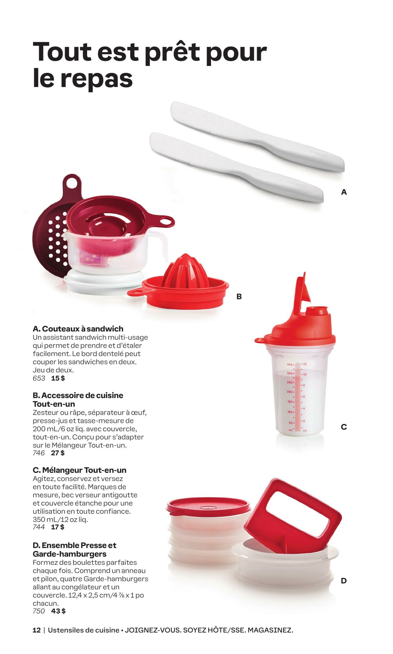 Circulaire Tupperware 01.01.2024 - 31.05.2024