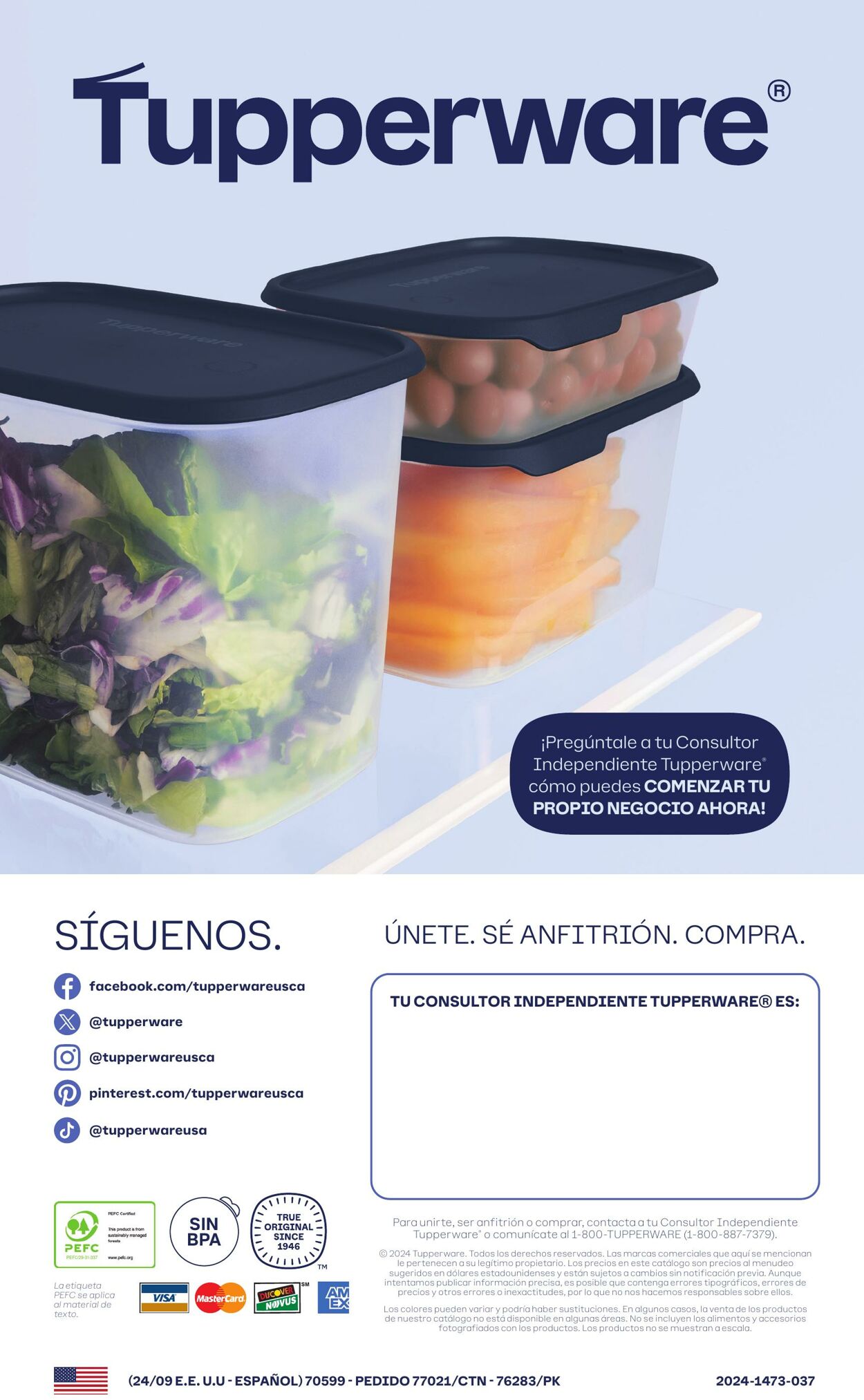 Circulaire Tupperware 05.12.2024 - 05.01.2025