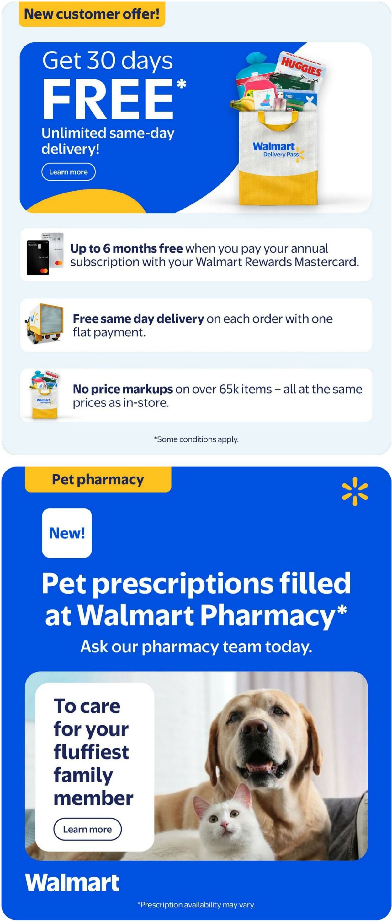 Circulaire Walmart 30.04.2026 - 27.05.2026