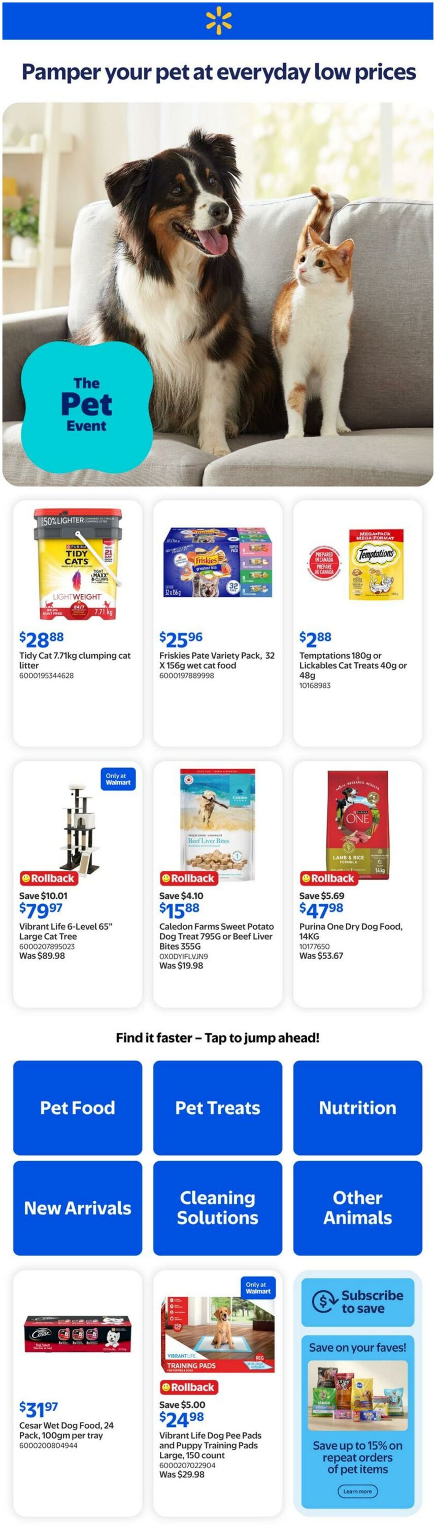 Circulaire Walmart 30.04.2026 - 27.05.2026