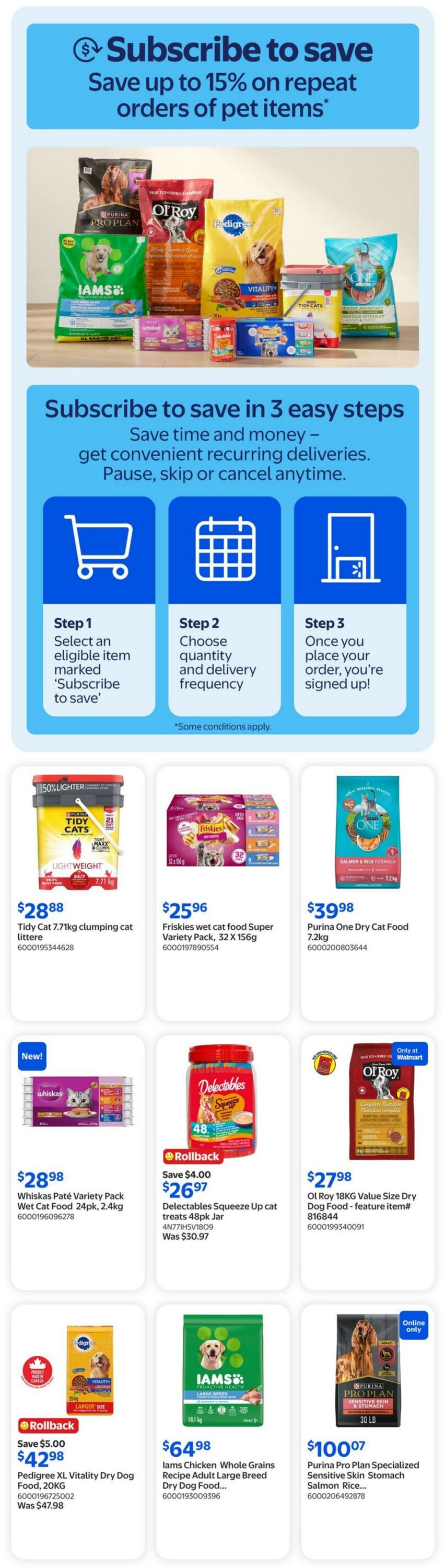 Circulaire Walmart 30.04.2026 - 27.05.2026