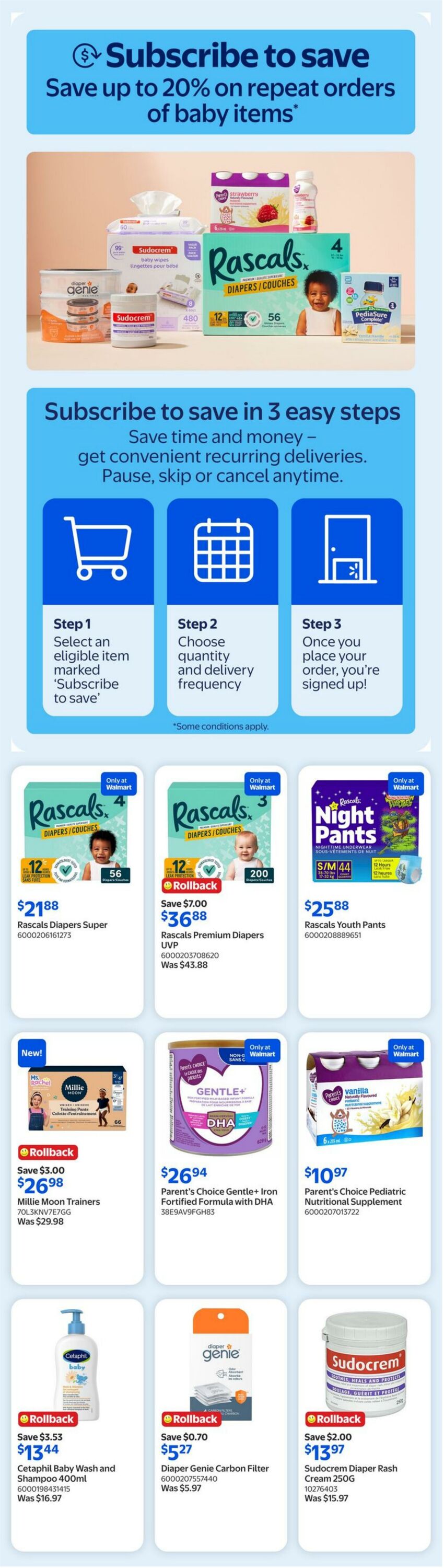 Circulaire Walmart 09.07.2026 - 15.07.2026