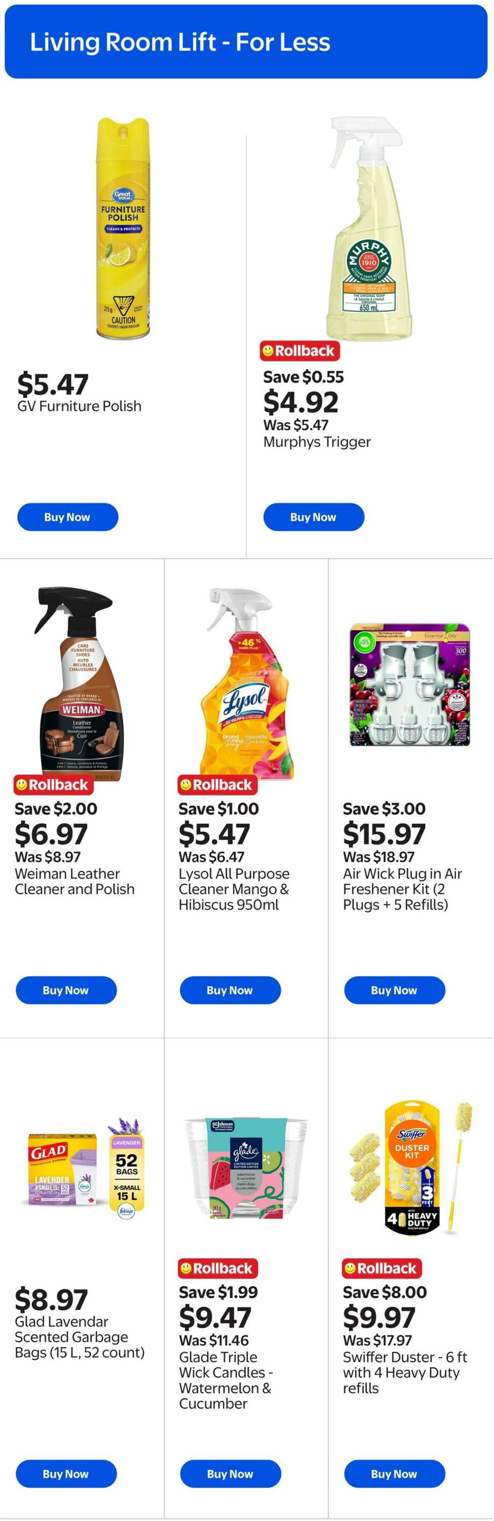 Circulaire Walmart 26.03.2026 - 01.04.2026