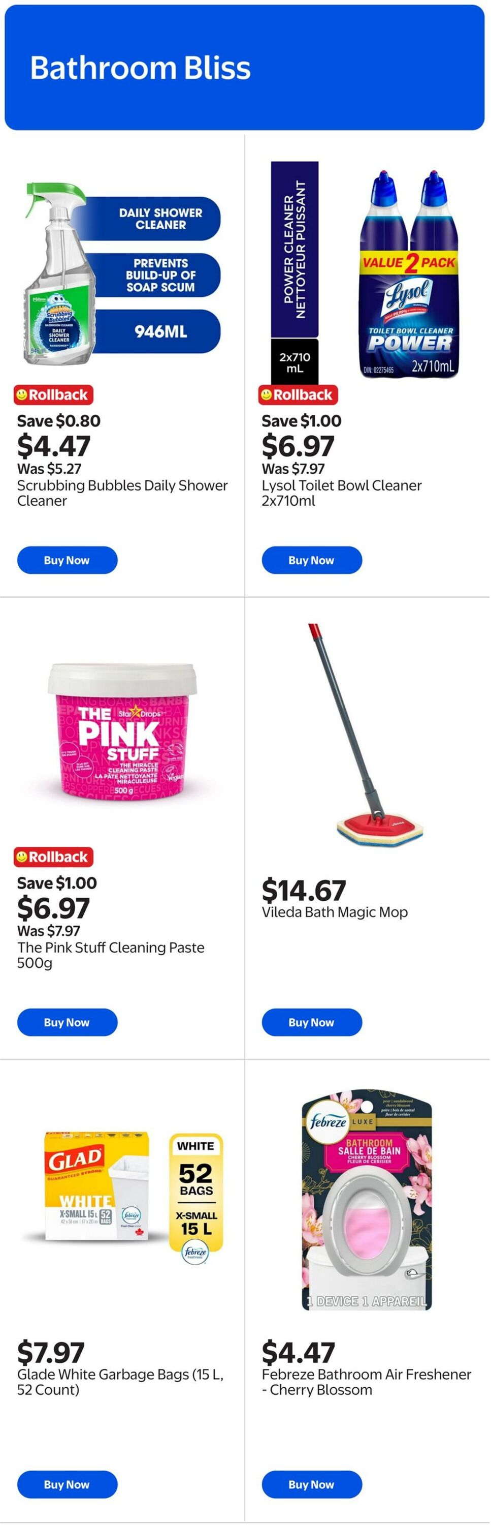 Circulaire Walmart 26.03.2026 - 01.04.2026