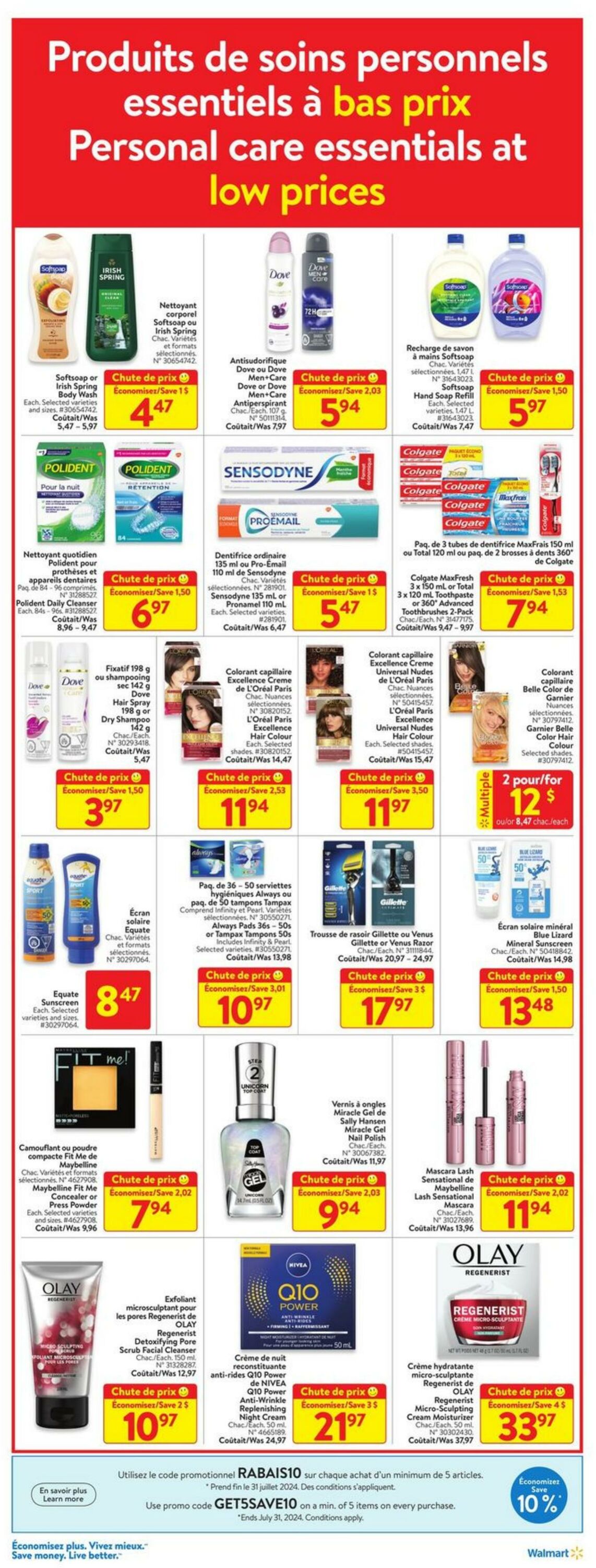 Circulaire Walmart 18.04.2024 - 24.04.2024