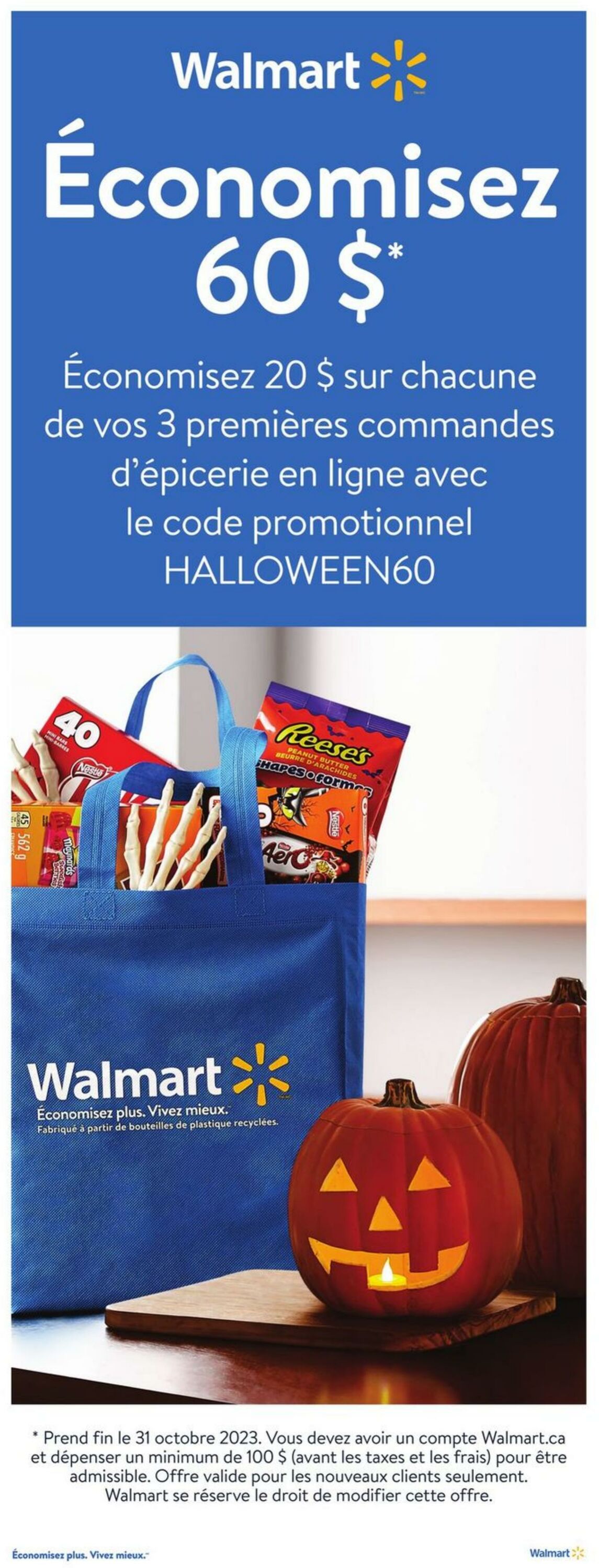 Circulaire Walmart 26.10.2023 - 01.11.2023