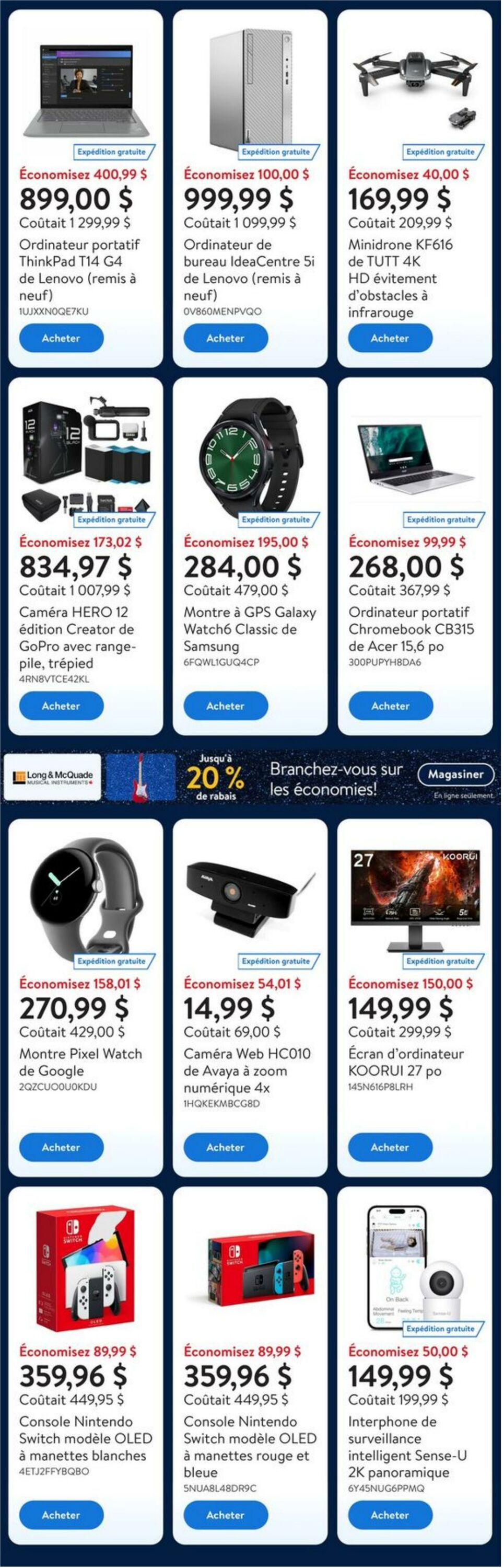 Circulaire Walmart 20.11.2024 - 27.11.2024