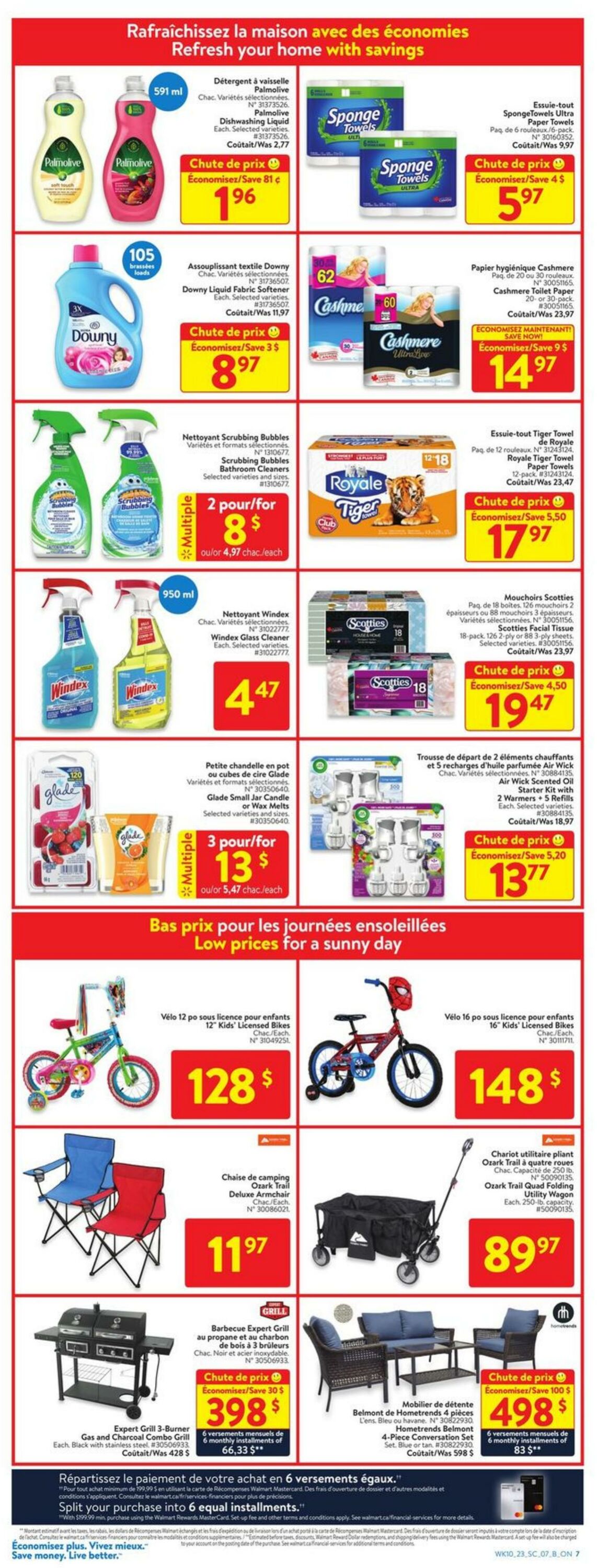 Circulaire Walmart 30.03.2023 - 05.04.2023