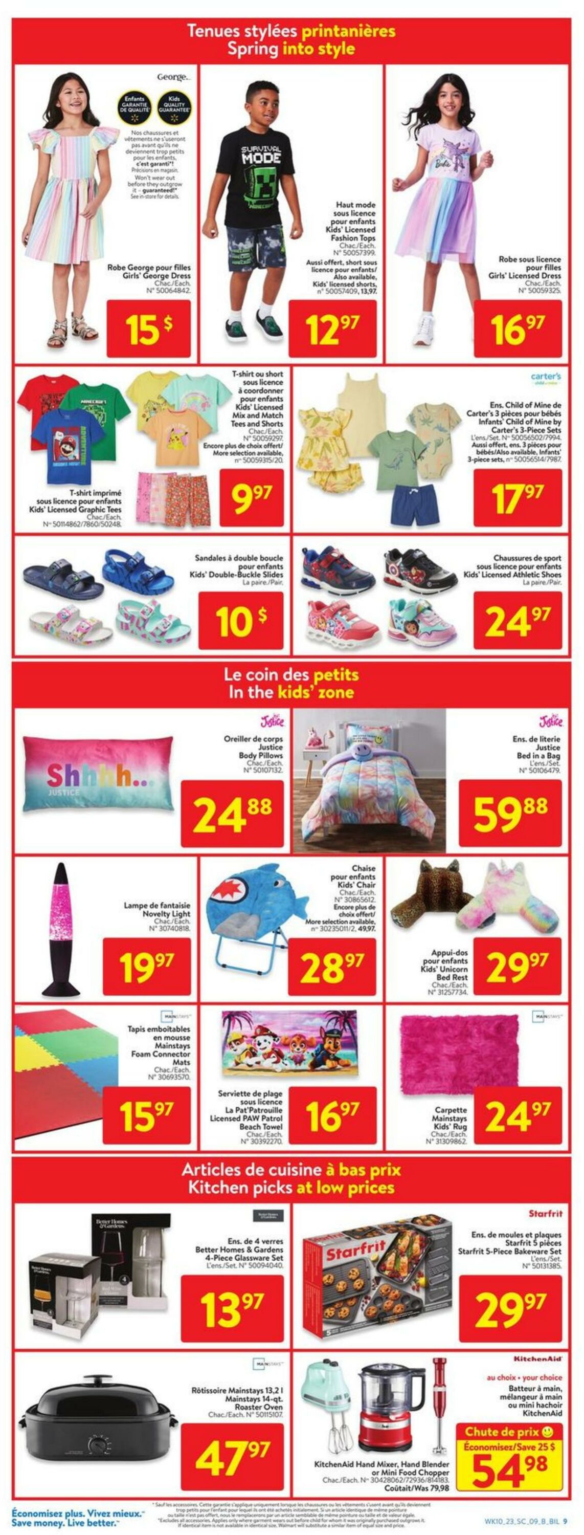 Circulaire Walmart 30.03.2023 - 05.04.2023