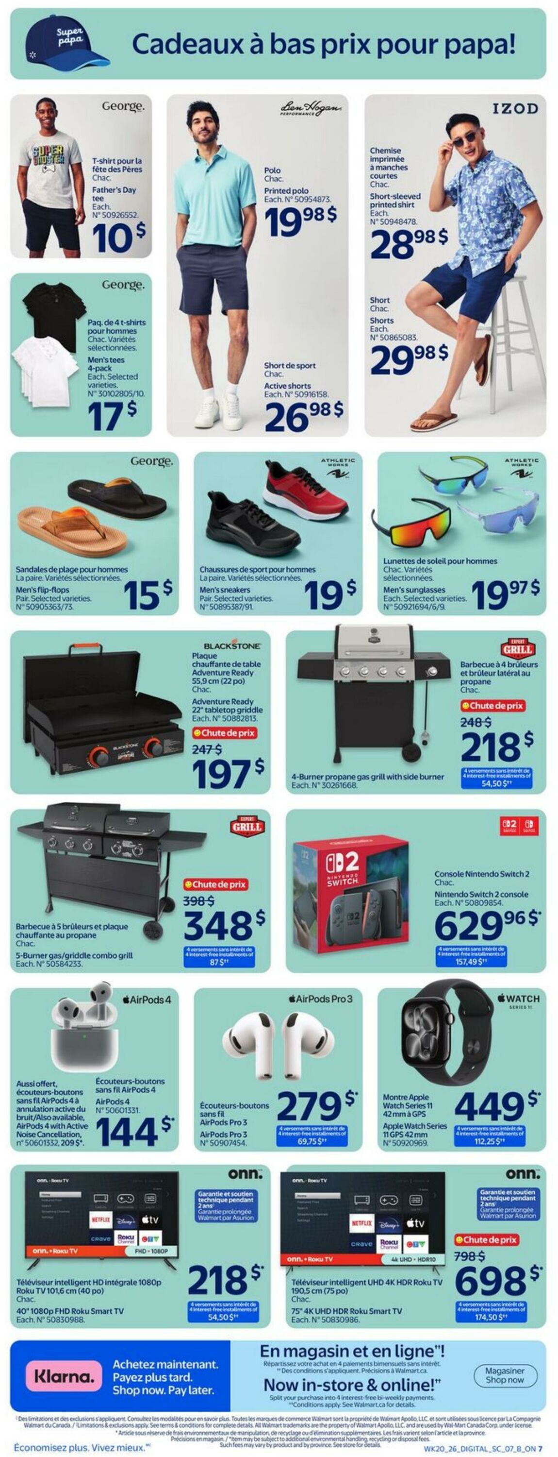 Circulaire Walmart 11.06.2026 - 17.06.2026