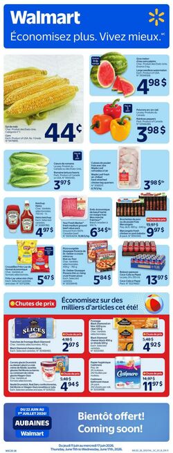Circulaire Walmart 11.06.2026 - 17.06.2026