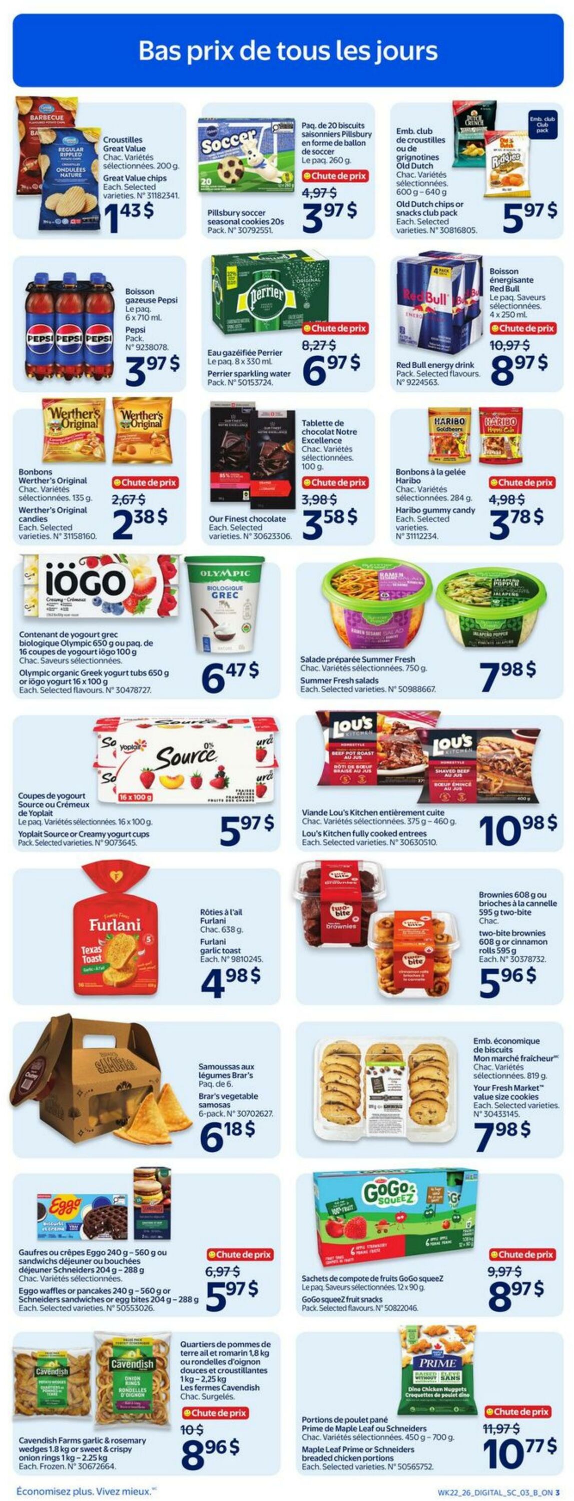 Circulaire Walmart 25.06.2026 - 01.07.2026
