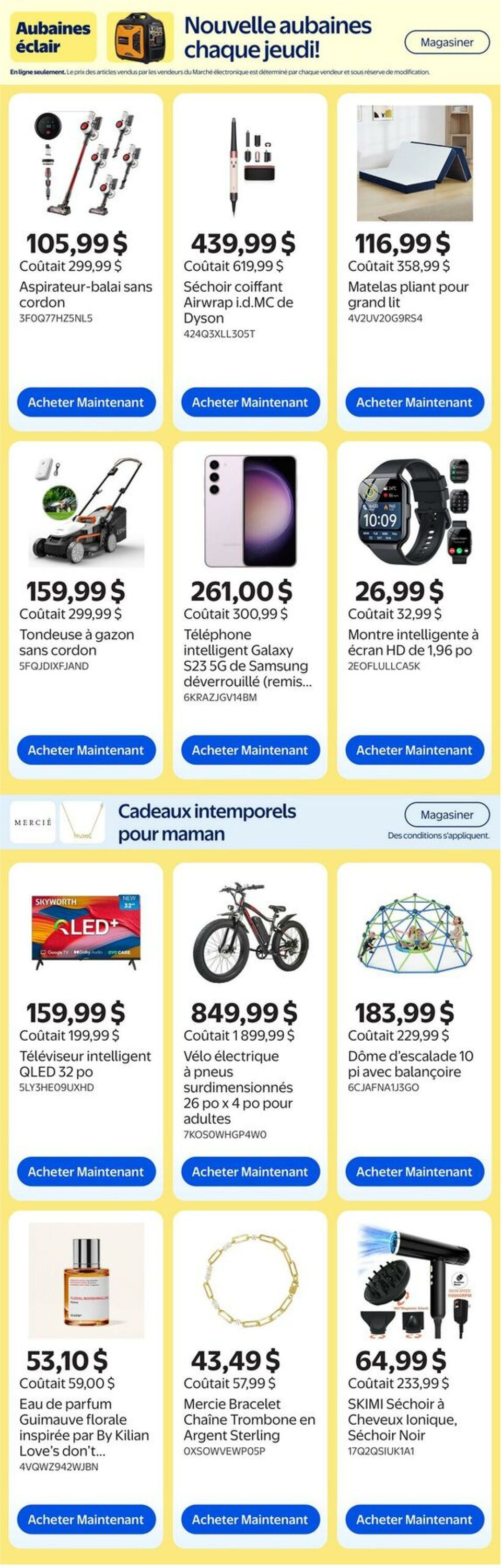 Circulaire Walmart 30.04.2026 - 06.05.2026