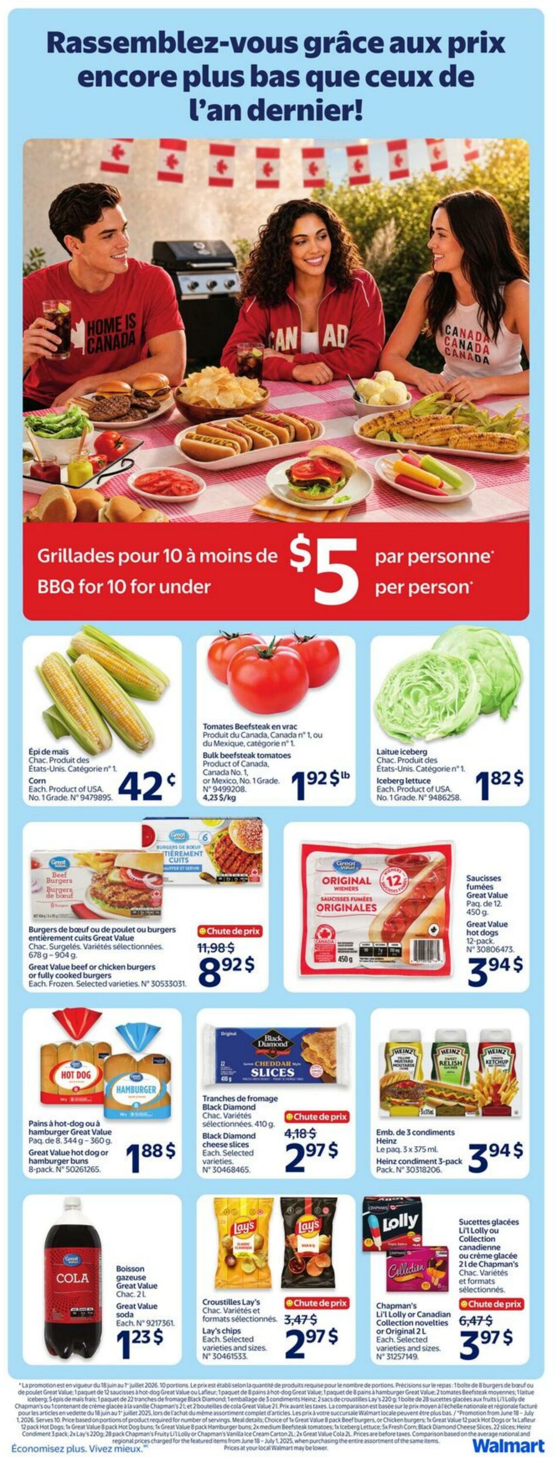 Circulaire Walmart 18.06.2026 - 24.06.2026