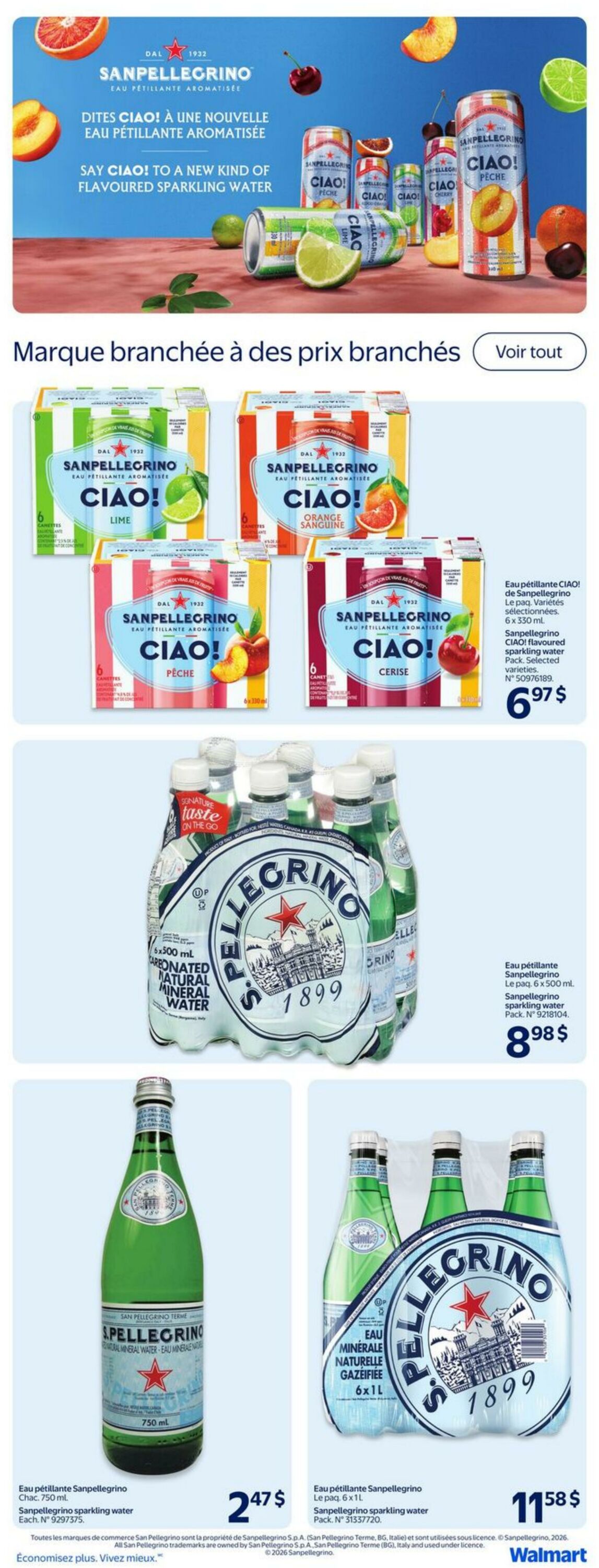 Circulaire Walmart 09.07.2026 - 15.07.2026