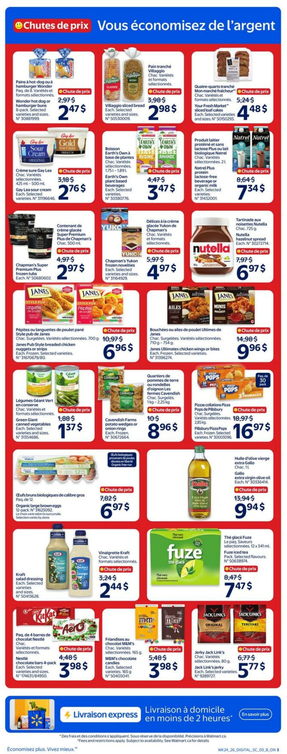 Circulaire Walmart 09.07.2026 - 15.07.2026