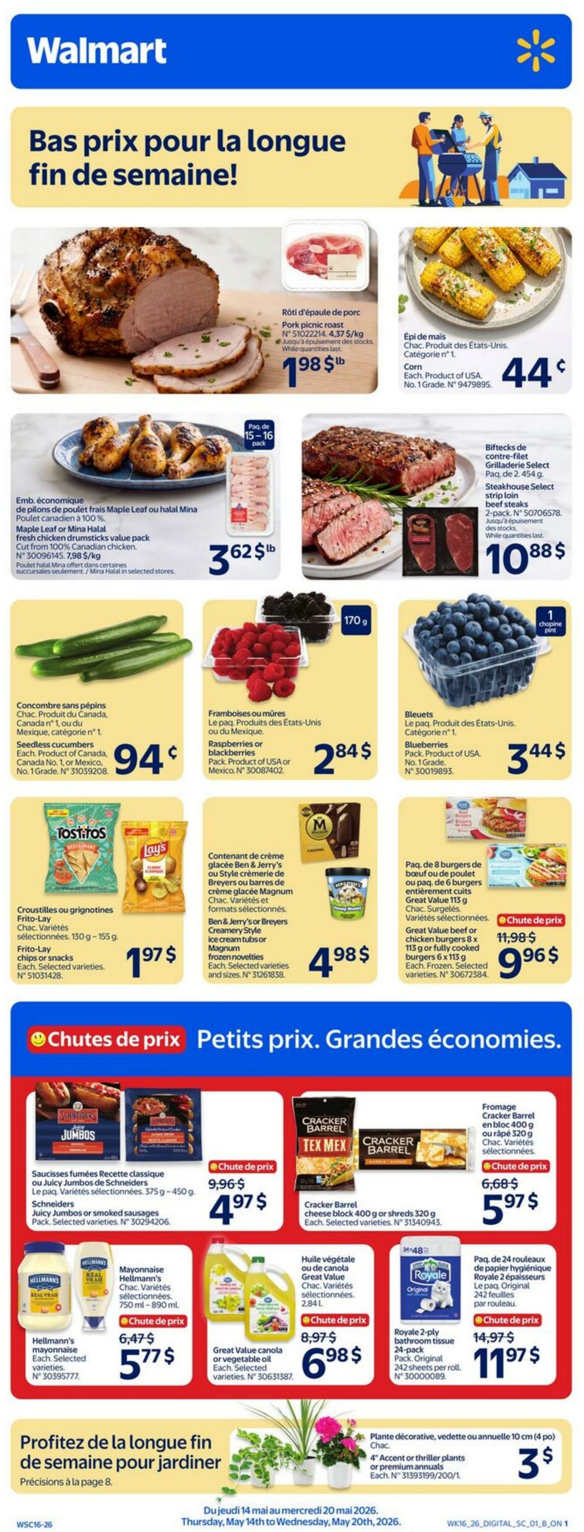 Circulaire Walmart 14.05.2026 - 20.05.2026