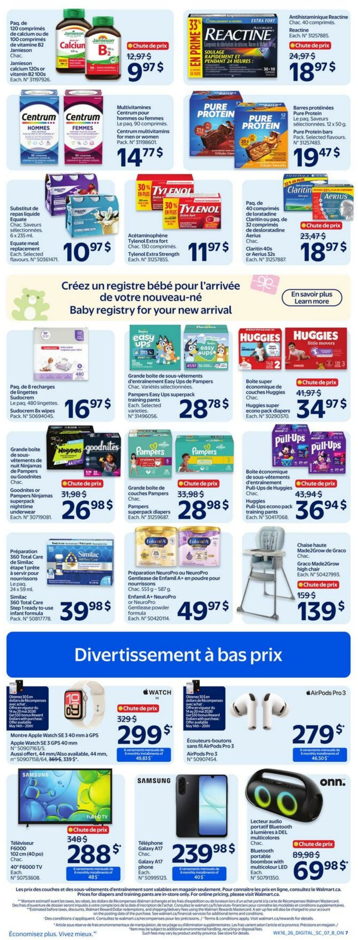 Circulaire Walmart 14.05.2026 - 20.05.2026