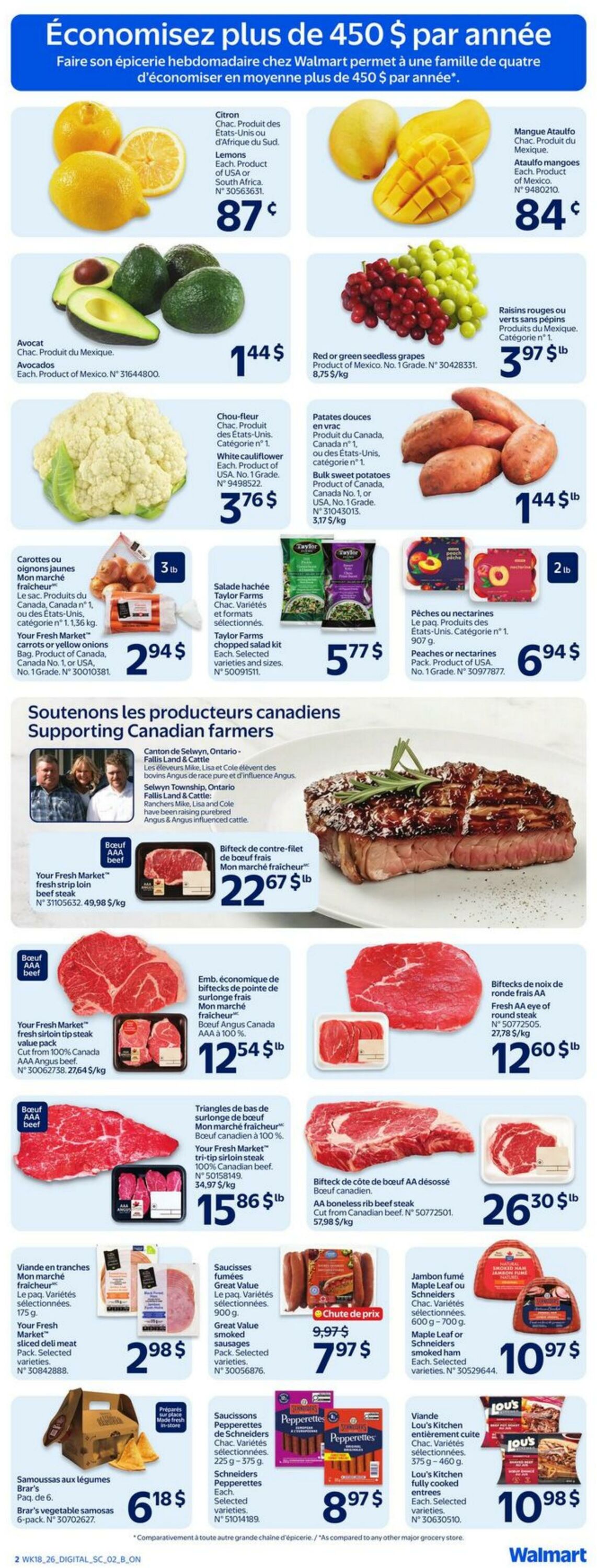Circulaire Walmart 28.05.2026 - 03.06.2026