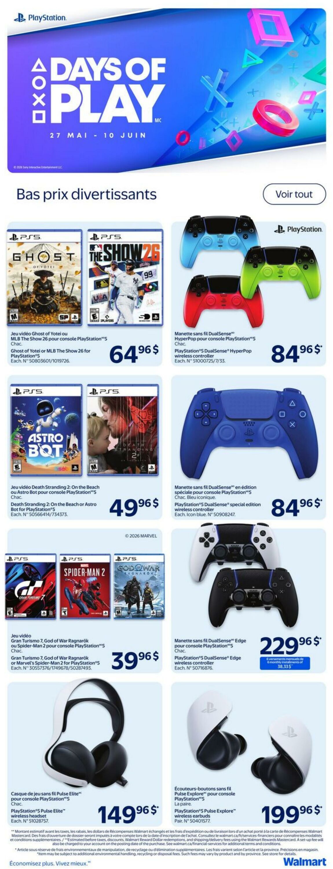 Circulaire Walmart 28.05.2026 - 03.06.2026