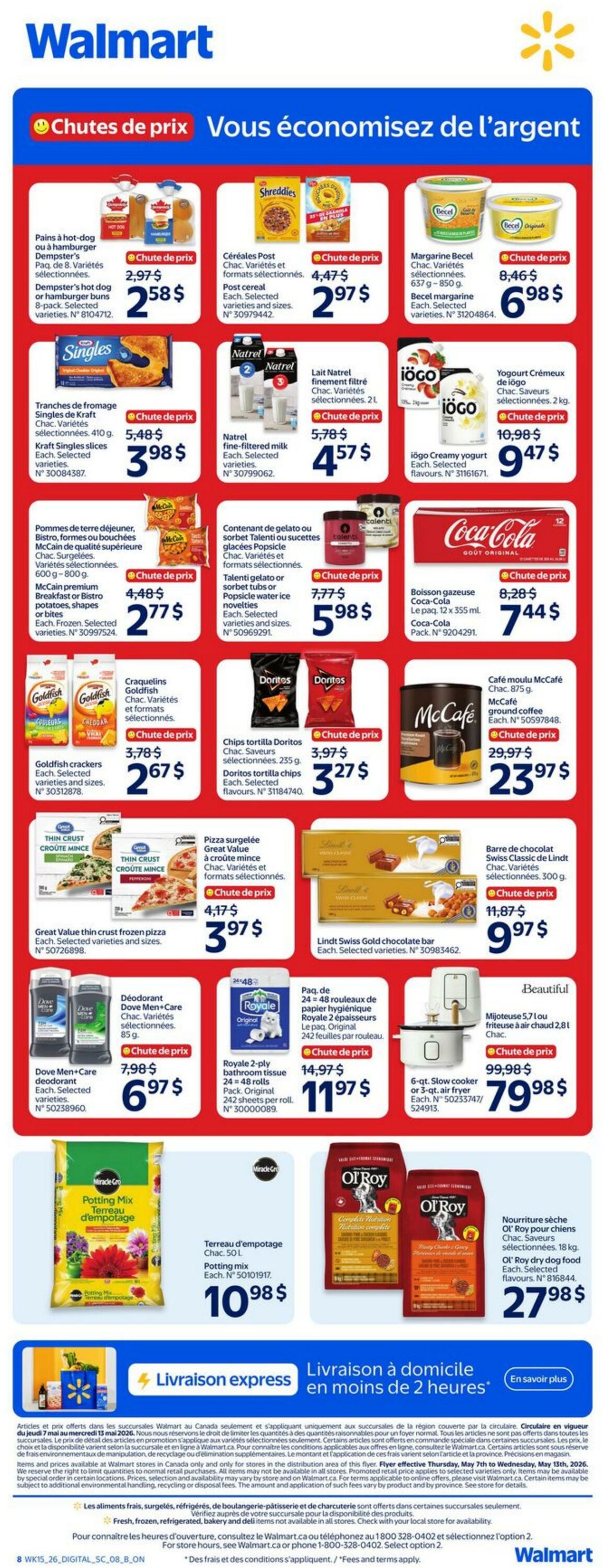 Circulaire Walmart 07.05.2026 - 13.05.2026
