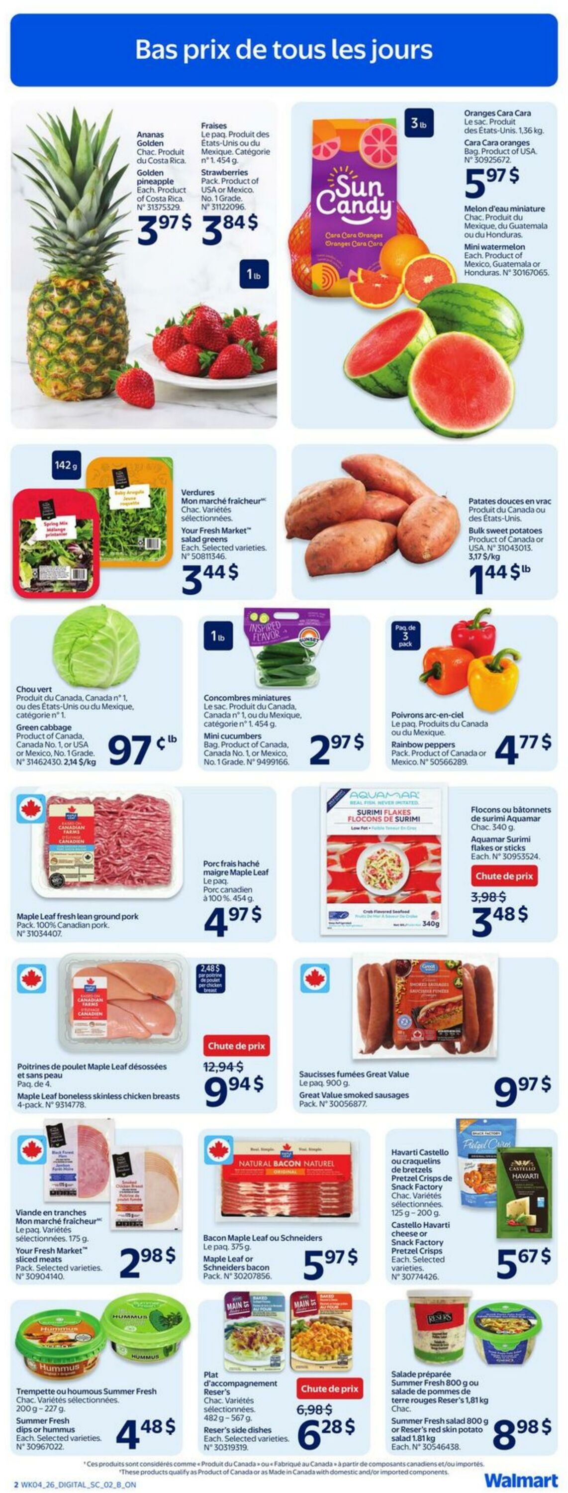Circulaire Walmart 19.02.2026 - 25.02.2026