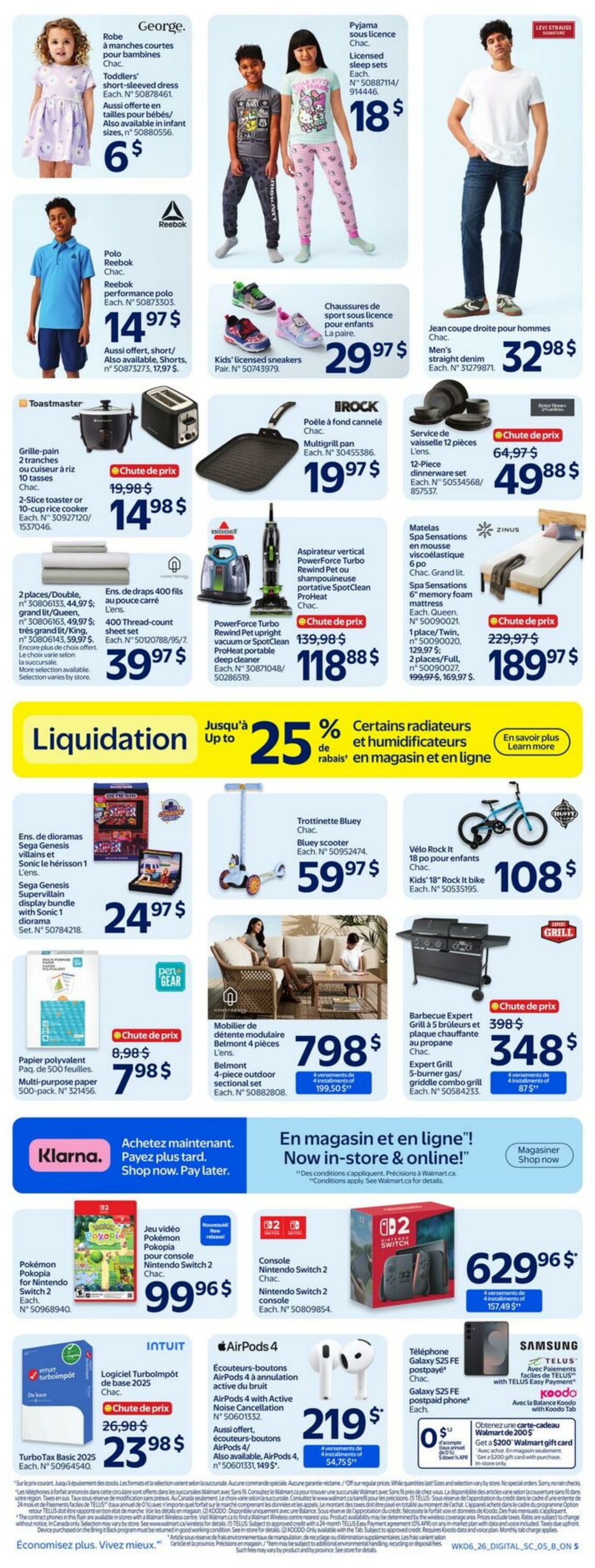 Circulaire Walmart 05.03.2026 - 11.03.2026