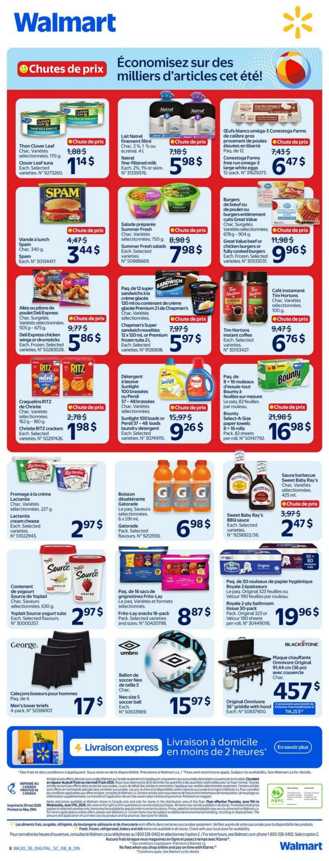 Circulaire Walmart 11.06.2026 - 17.06.2026
