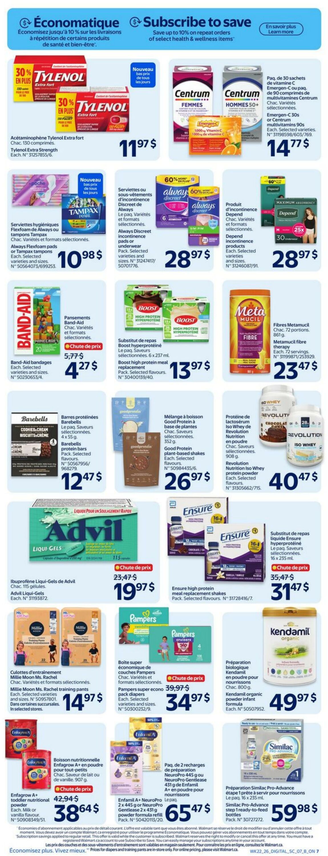 Circulaire Walmart 25.06.2026 - 01.07.2026