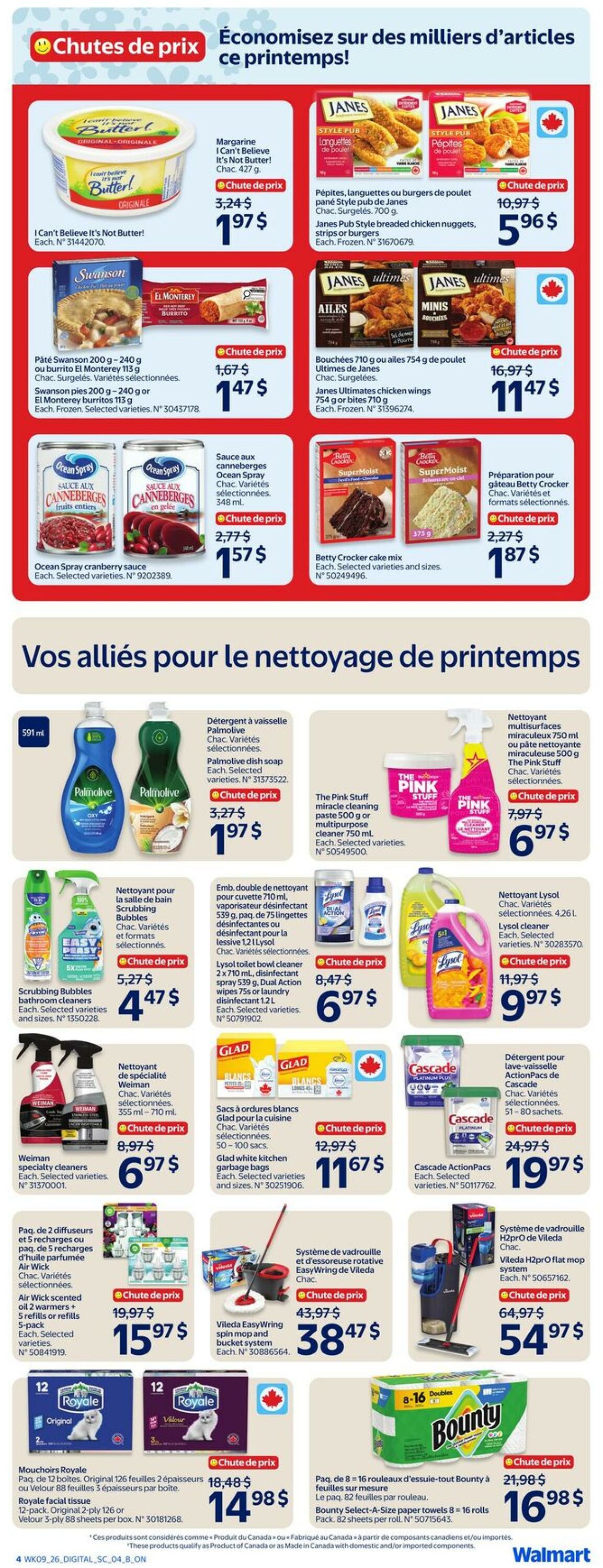 Circulaire Walmart 26.03.2026 - 01.04.2026